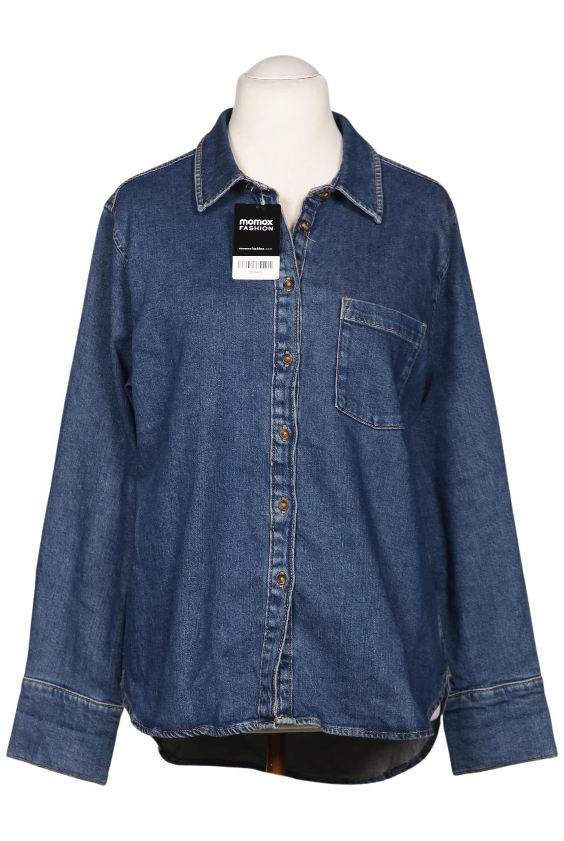 

Lands End Damen Bluse, blau, Gr. 42