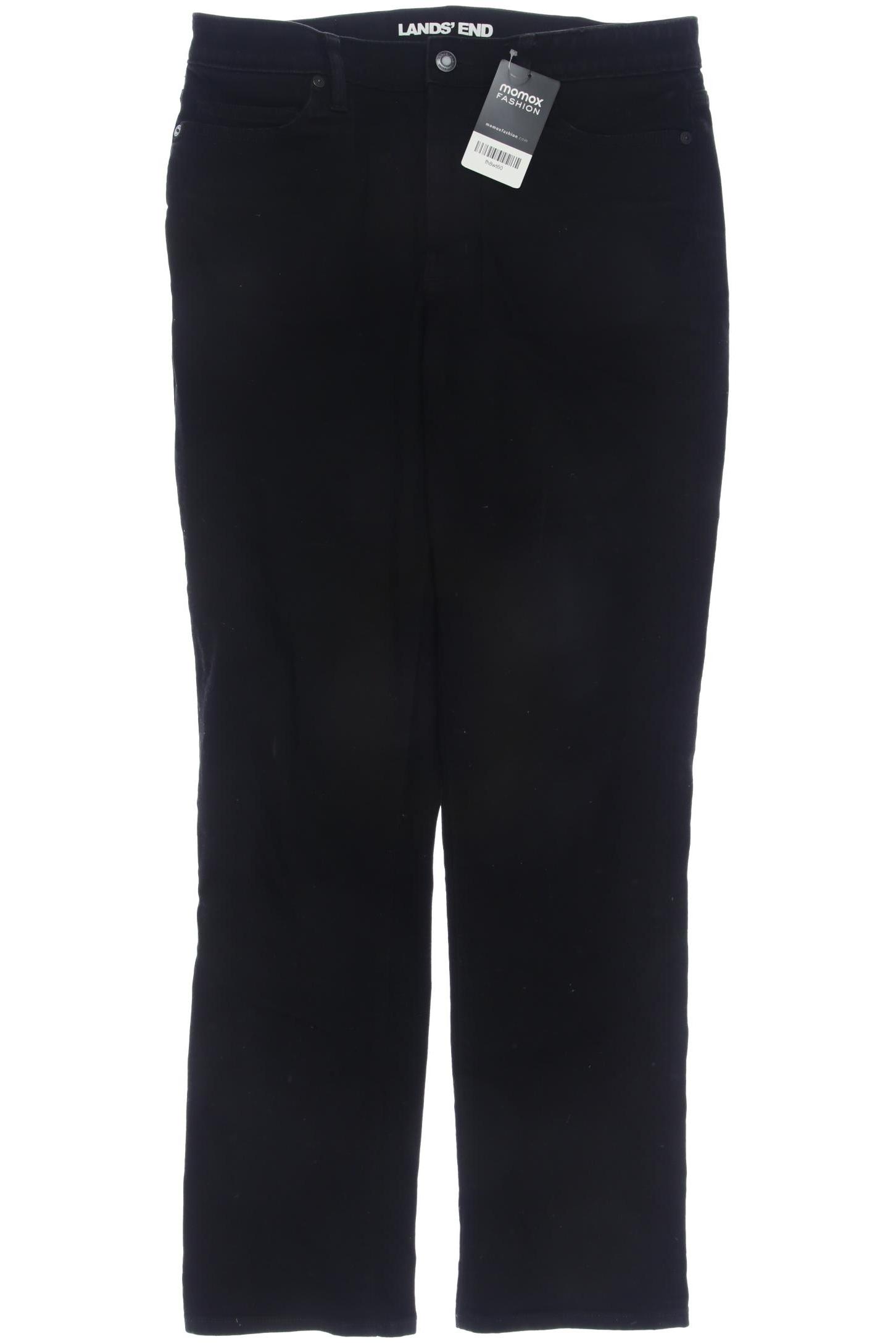 

Lands End Damen Jeans, schwarz, Gr. 42