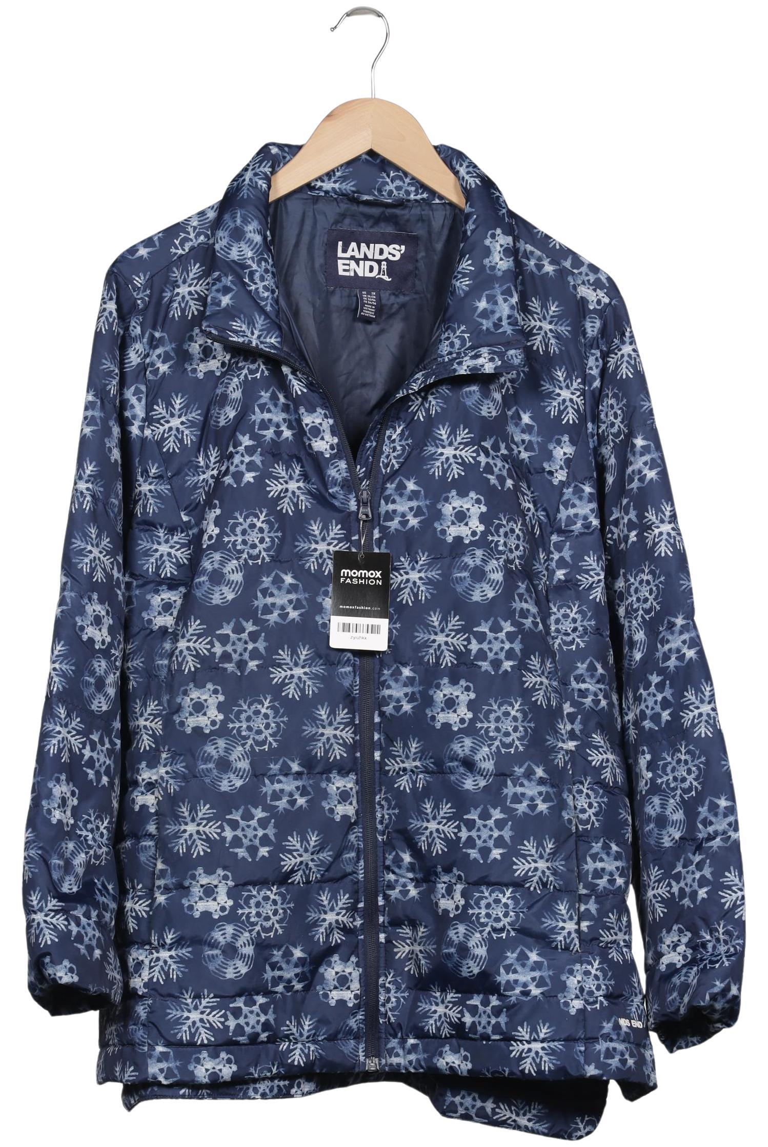 

Lands End Damen Jacke, marineblau, Gr. 52