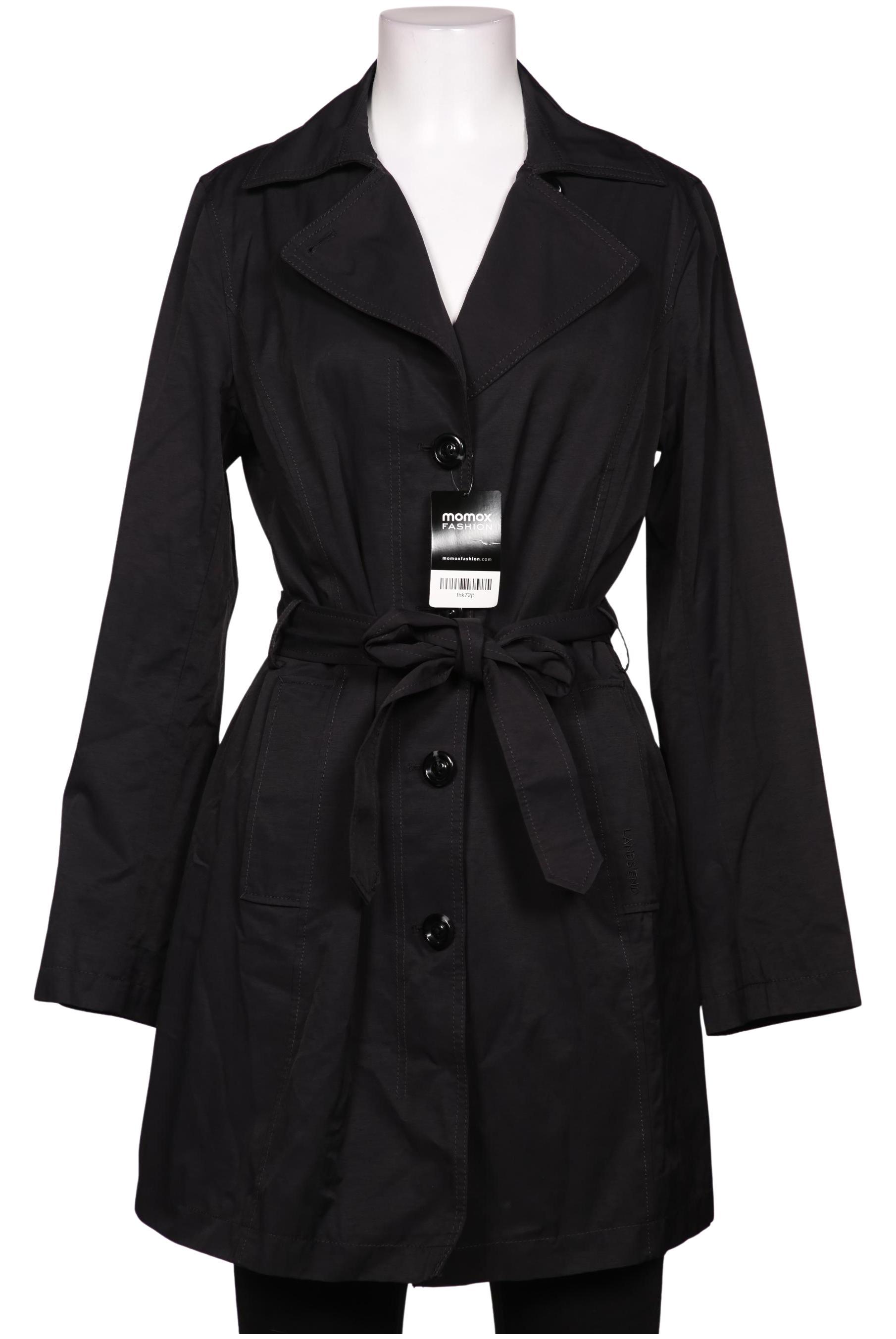 

Lands End Damen Mantel, schwarz, Gr. 36