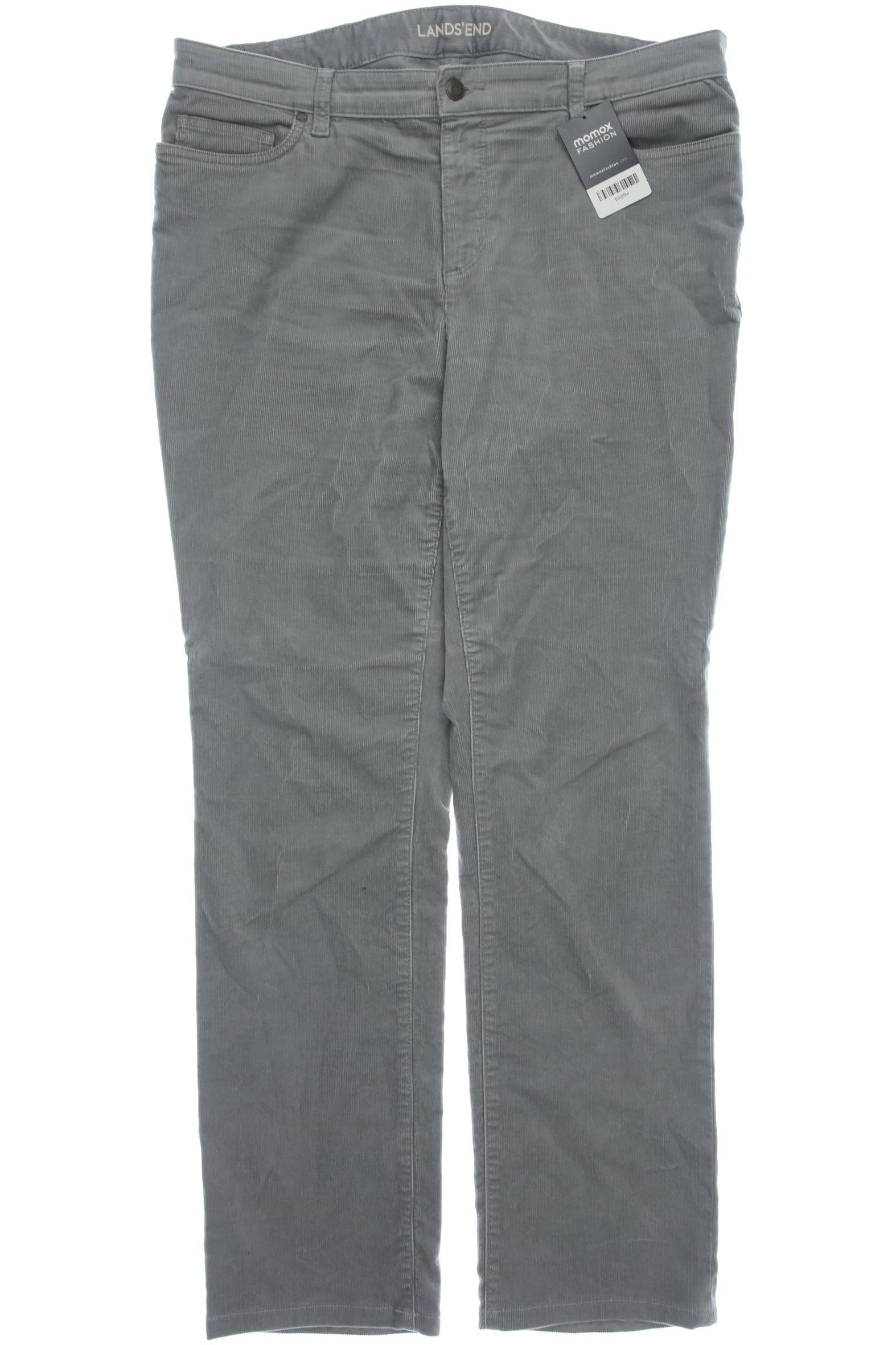 

Lands End Damen Stoffhose, grau, Gr. 46