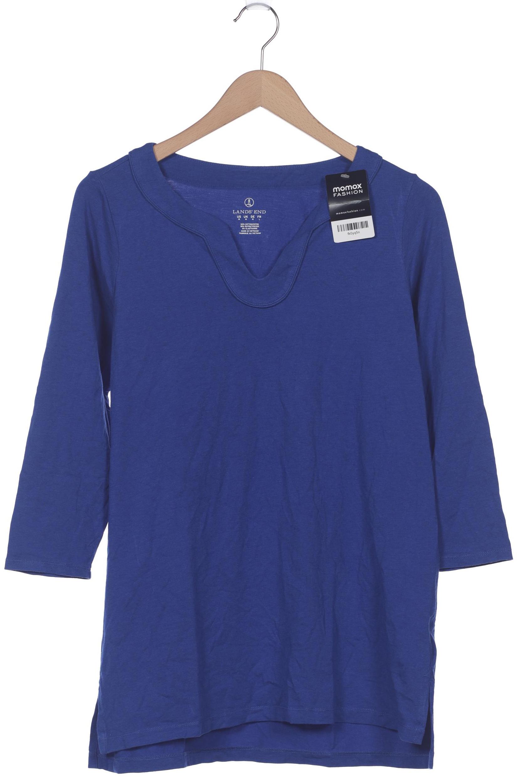 

Lands´End Damen Langarmshirt, blau