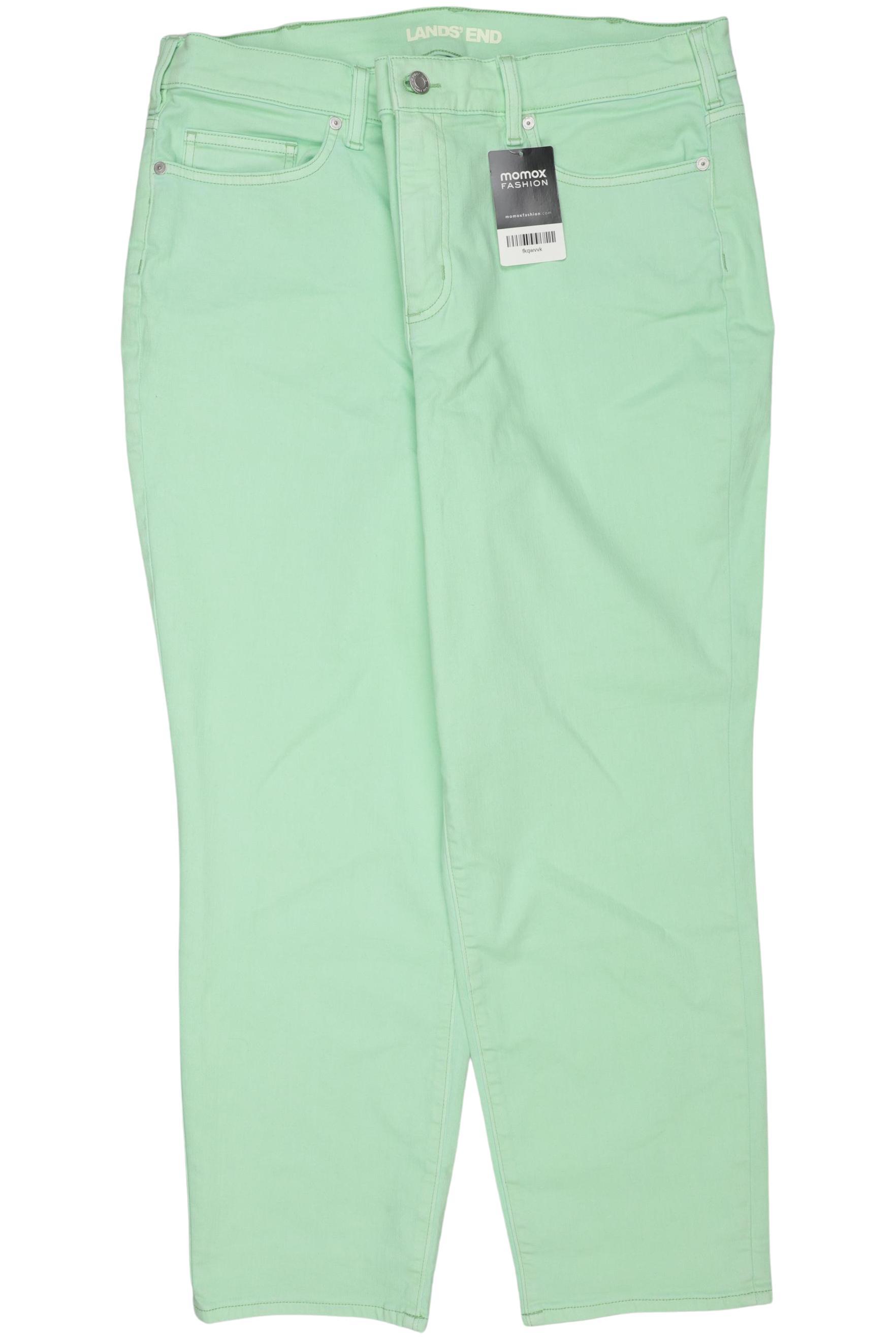 

Lands End Damen Stoffhose, hellgrün, Gr. 50