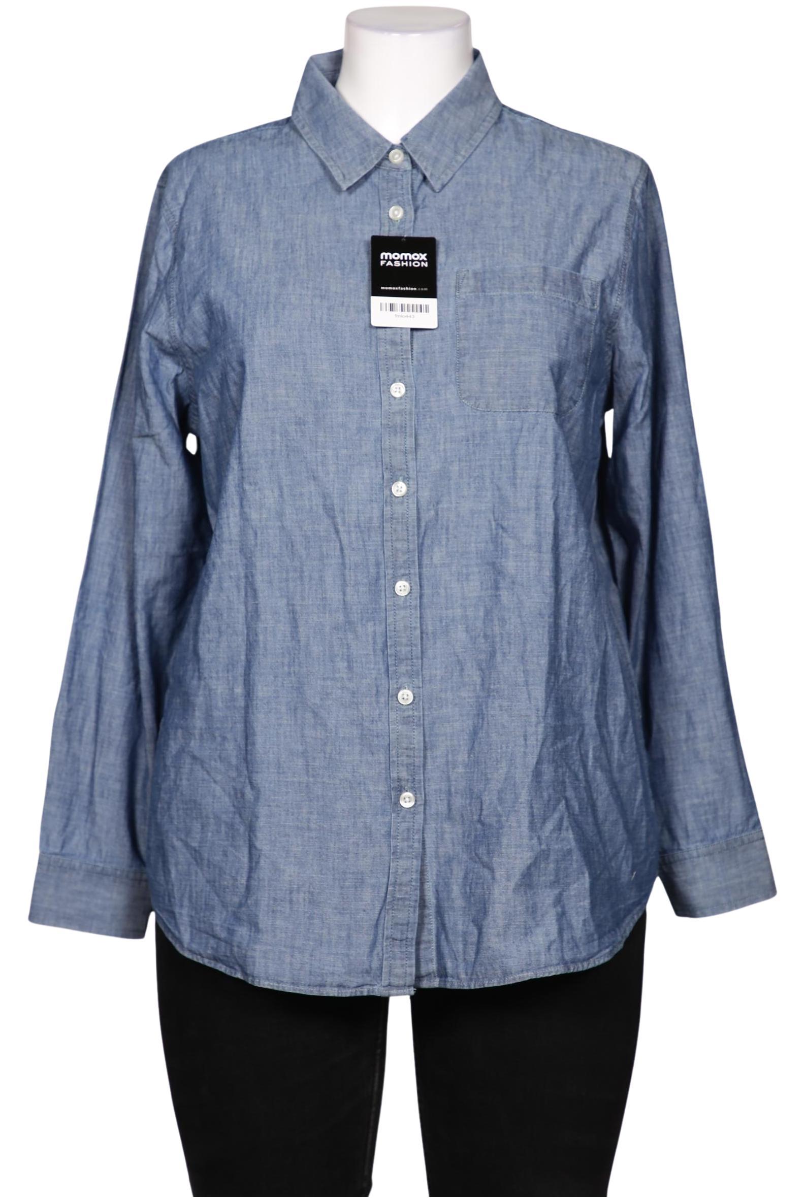 

Lands End Damen Bluse, blau, Gr. 42