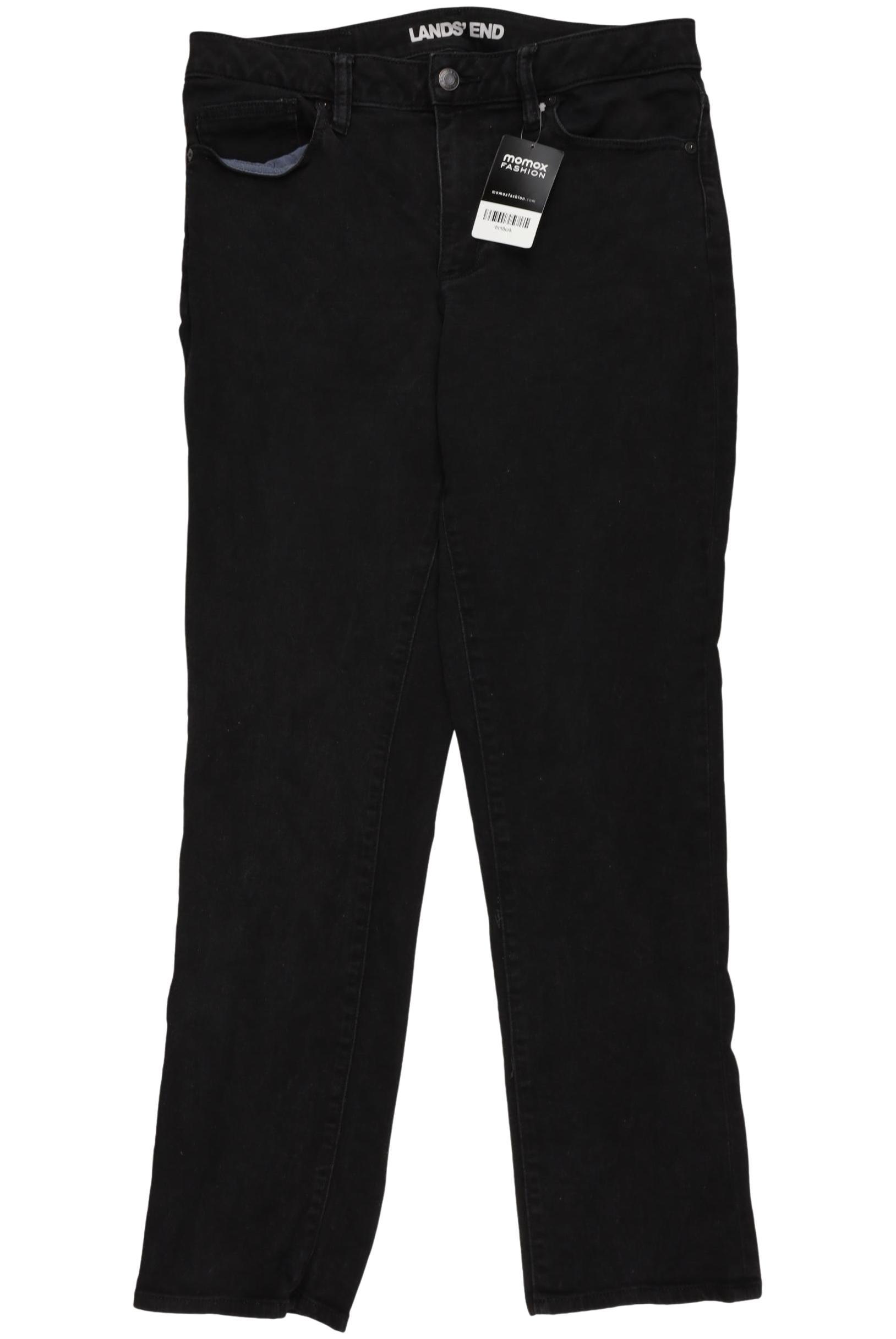 

Lands End Damen Jeans, schwarz, Gr. 40