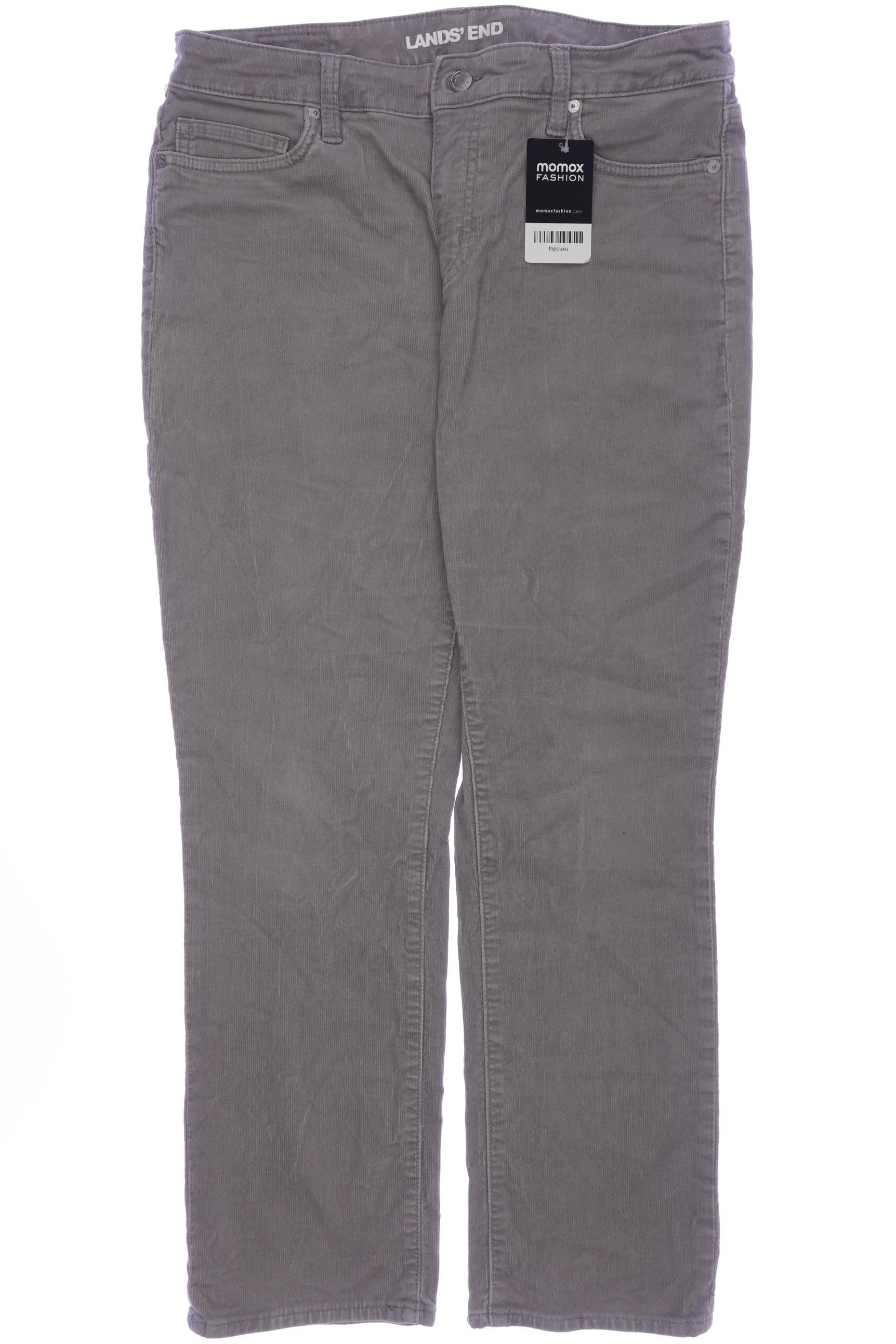 

Lands End Damen Stoffhose, grau, Gr. 40