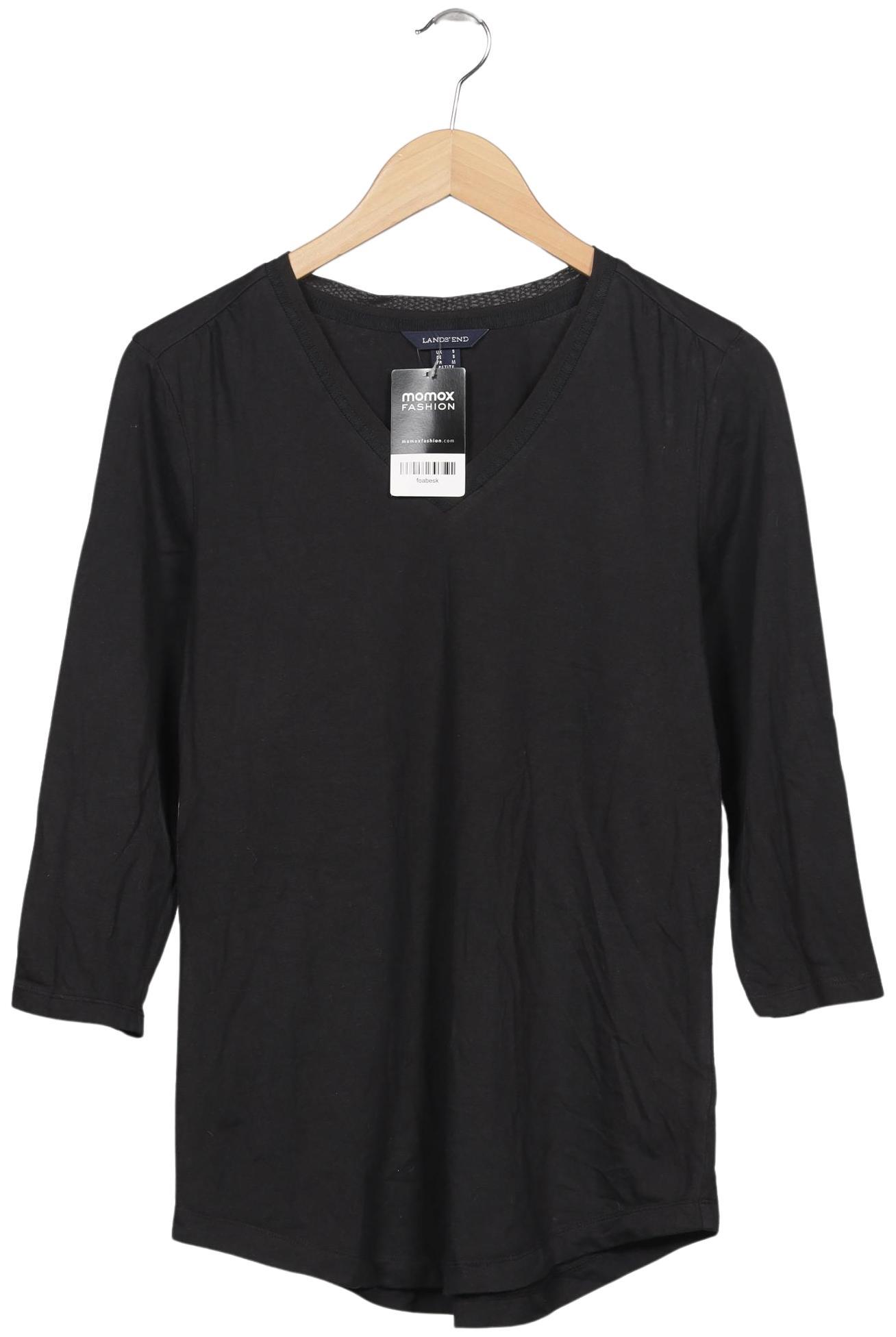 

Lands End Damen Langarmshirt, schwarz, Gr. 36