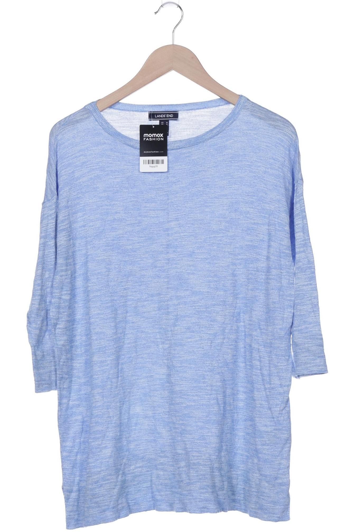 

Lands End Damen Pullover, blau, Gr. 38