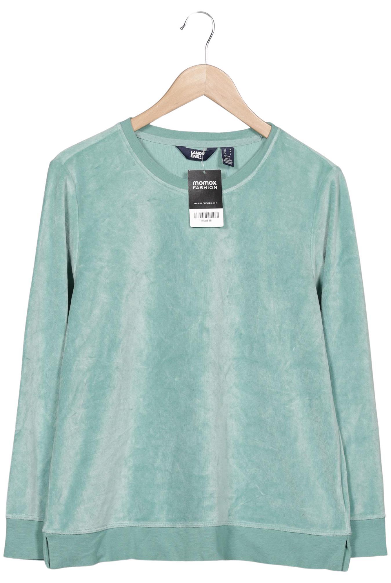 

Lands End Damen Sweatshirt, türkis, Gr. 38