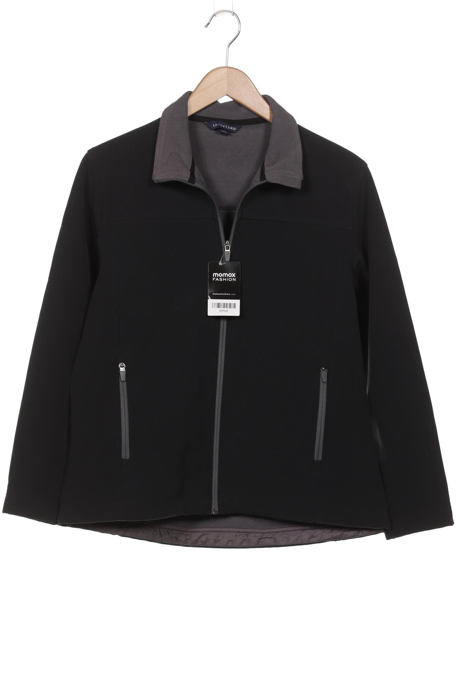

Lands End Damen Jacke, schwarz, Gr. 38