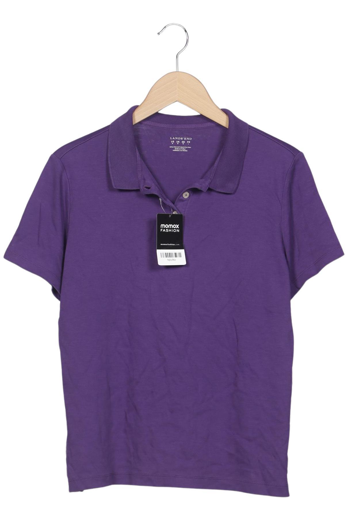 

Lands End Damen Poloshirt, flieder, Gr. 38