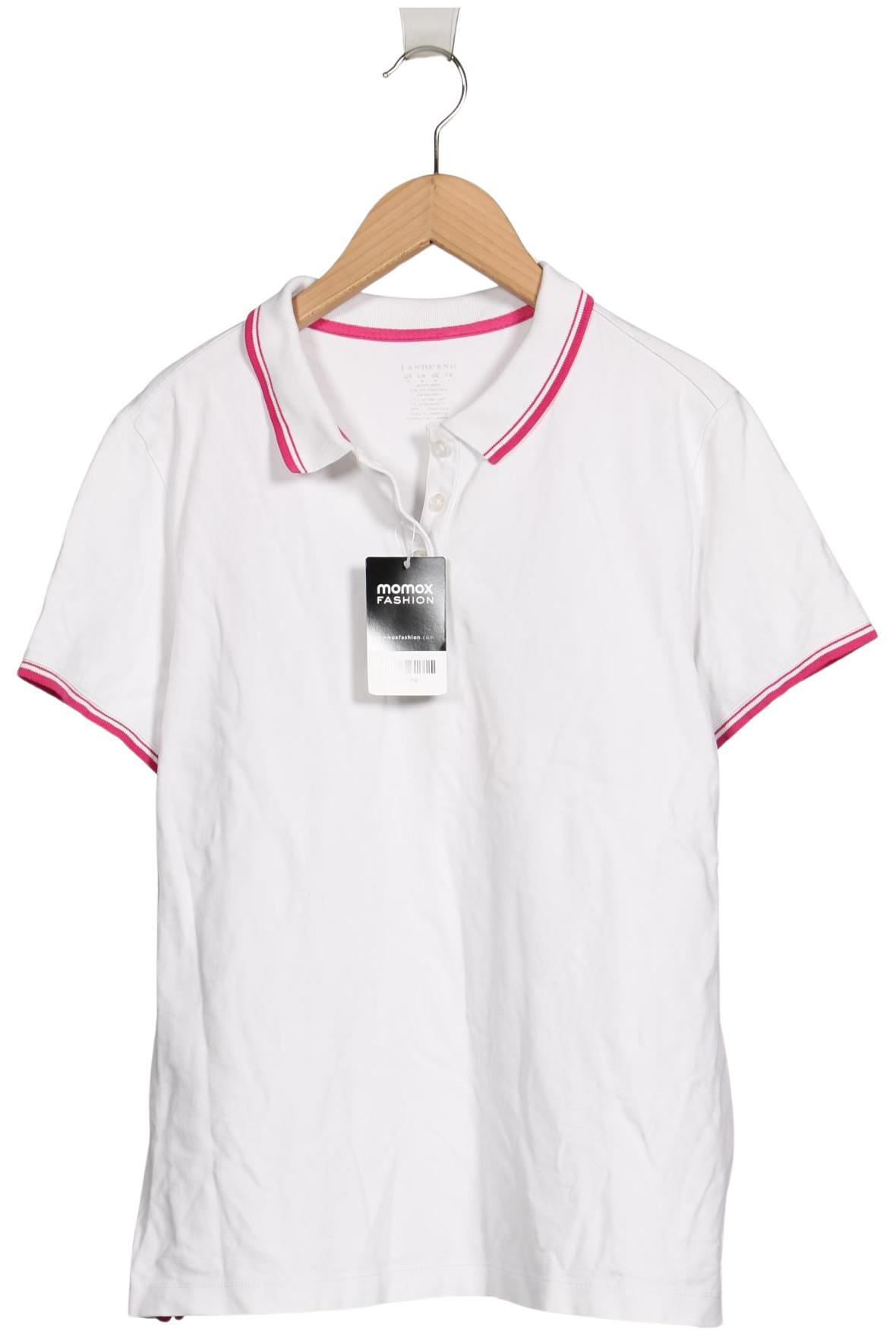 

Lands End Damen Poloshirt, weiß, Gr. 38