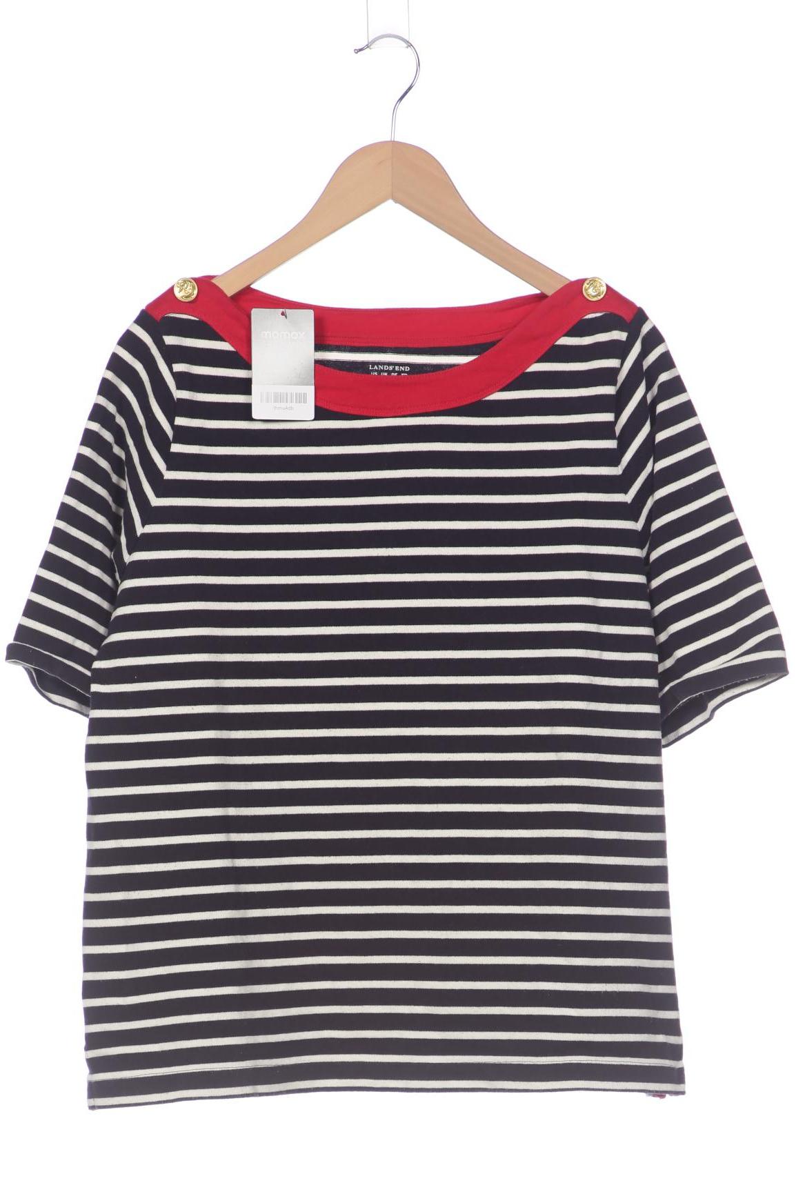 

Lands End Damen T-Shirt, schwarz, Gr. 44