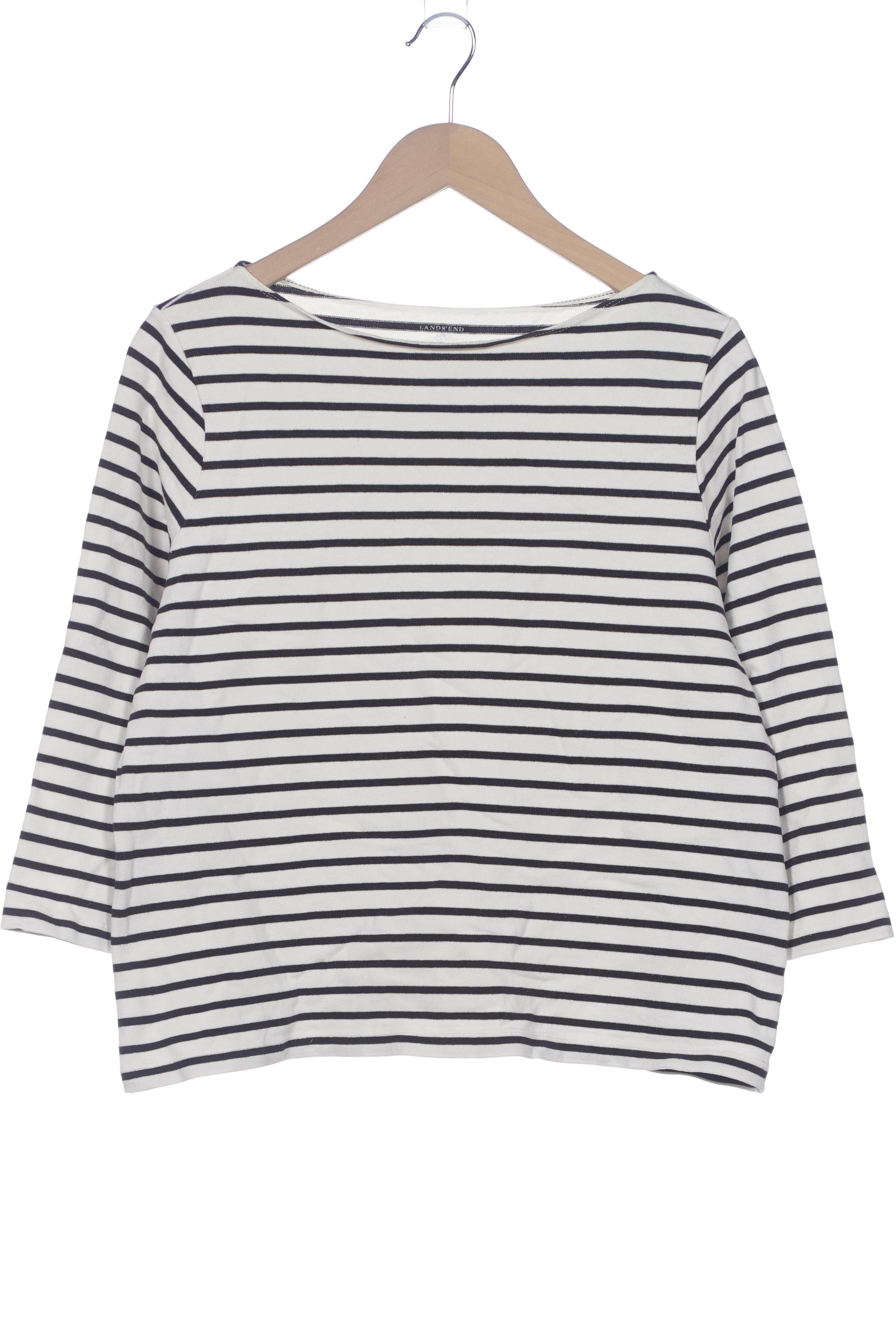 

Lands End Damen Langarmshirt, cremeweiß, Gr. 42