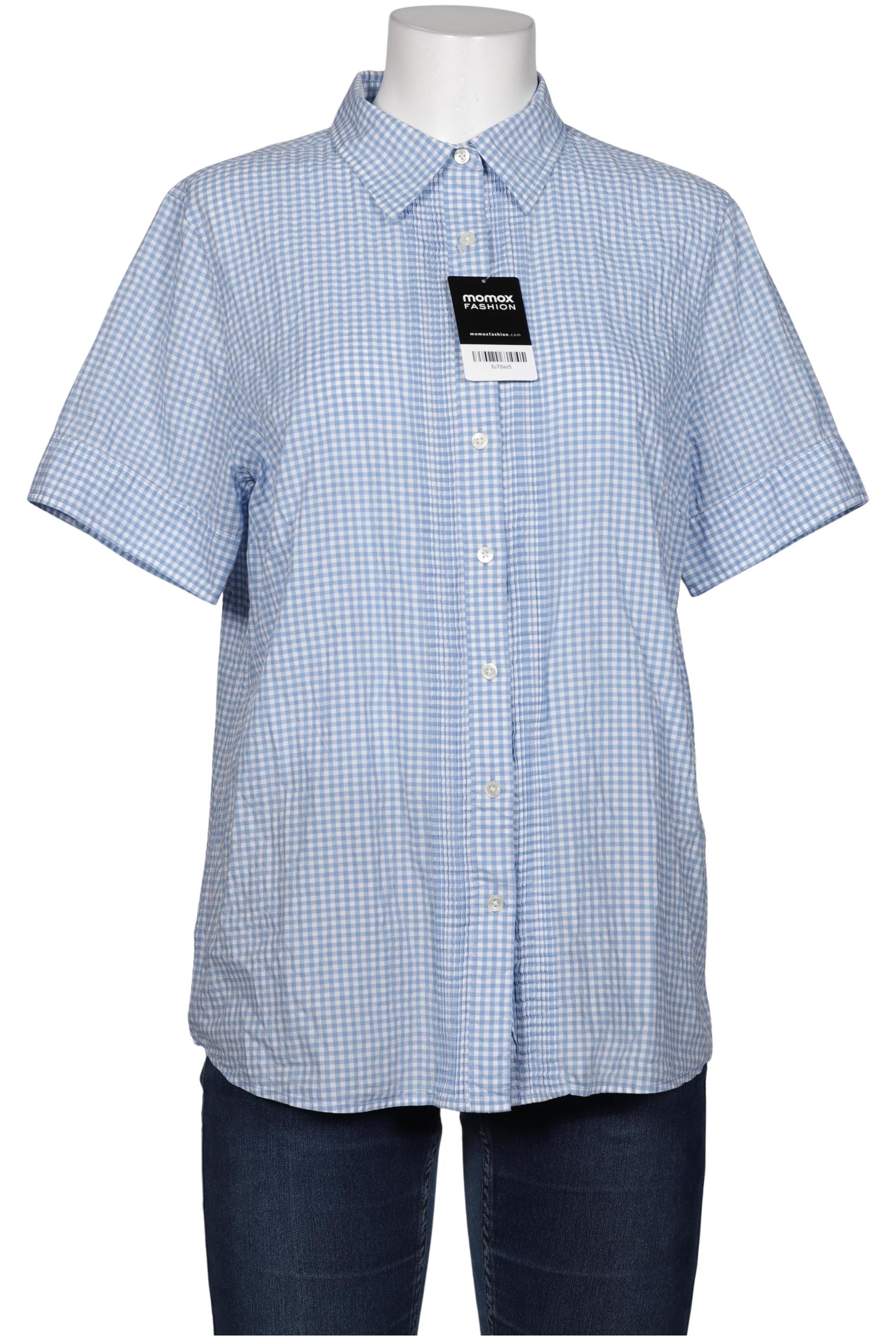 

Lands End Damen Bluse, blau, Gr. 42
