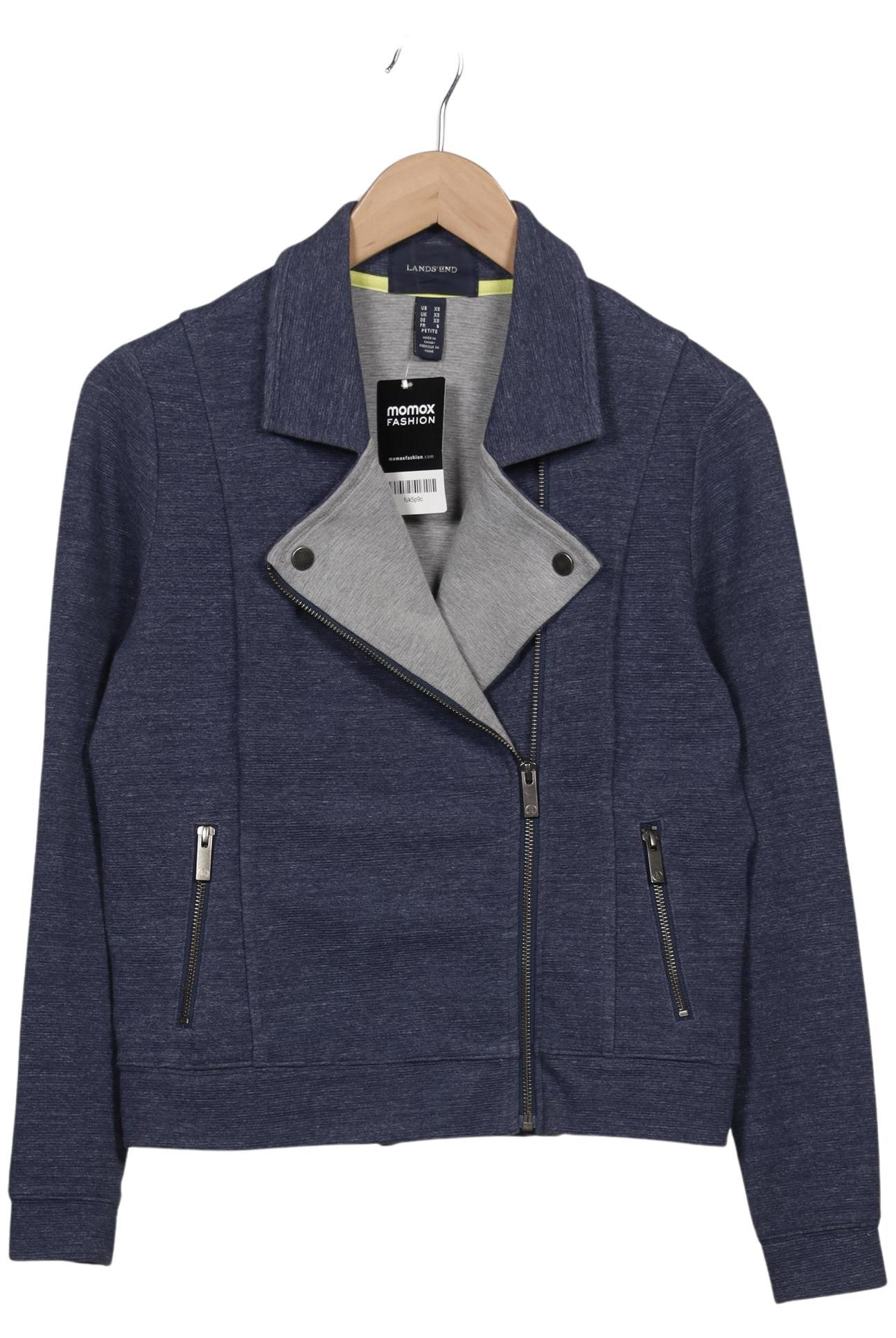 

Lands End Damen Jacke, marineblau, Gr. 34