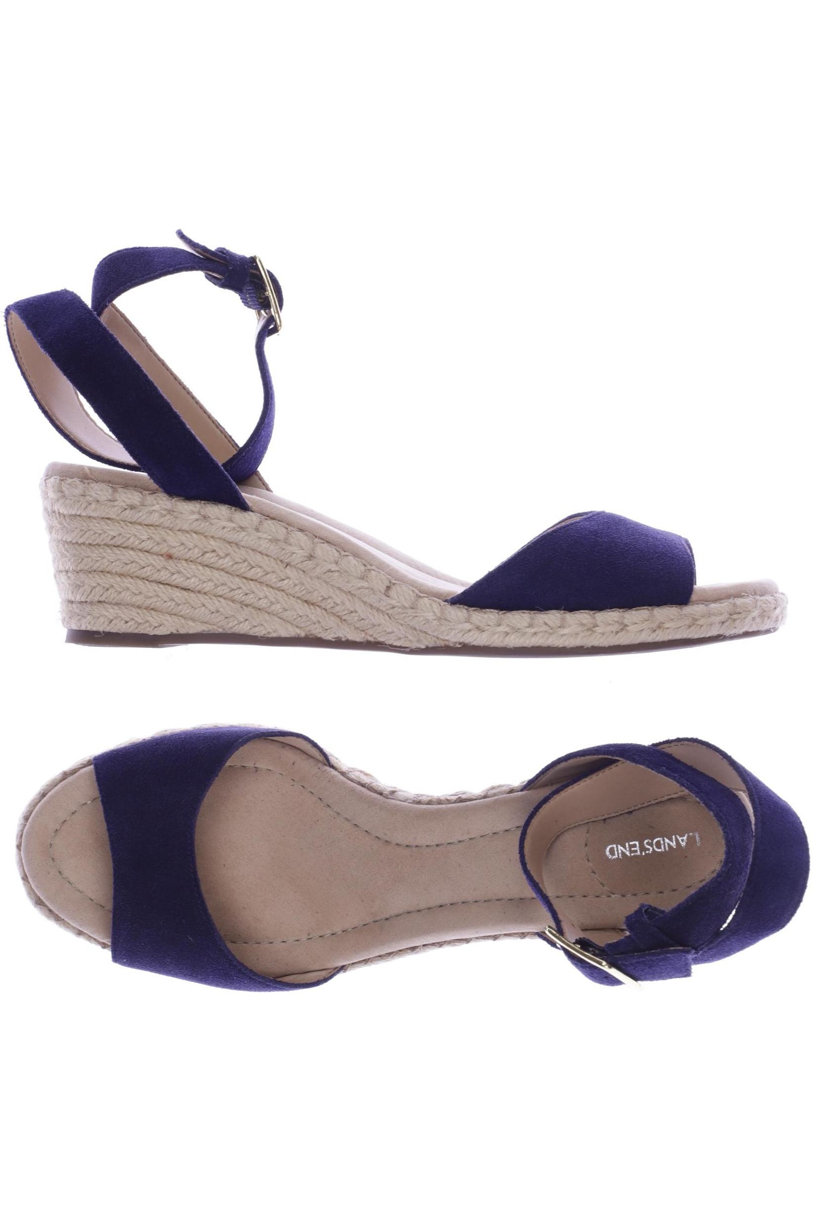

Lands End Damen Sandale, marineblau, Gr. 39