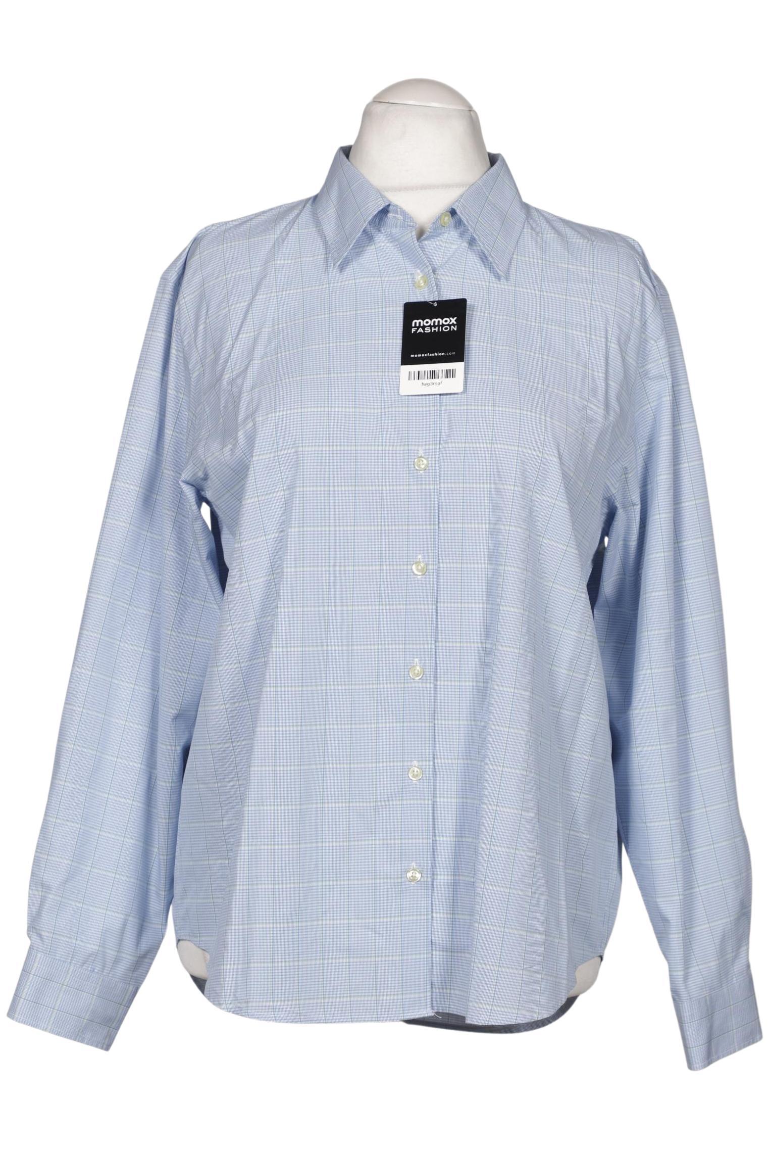 

Lands End Damen Bluse, blau, Gr. 16
