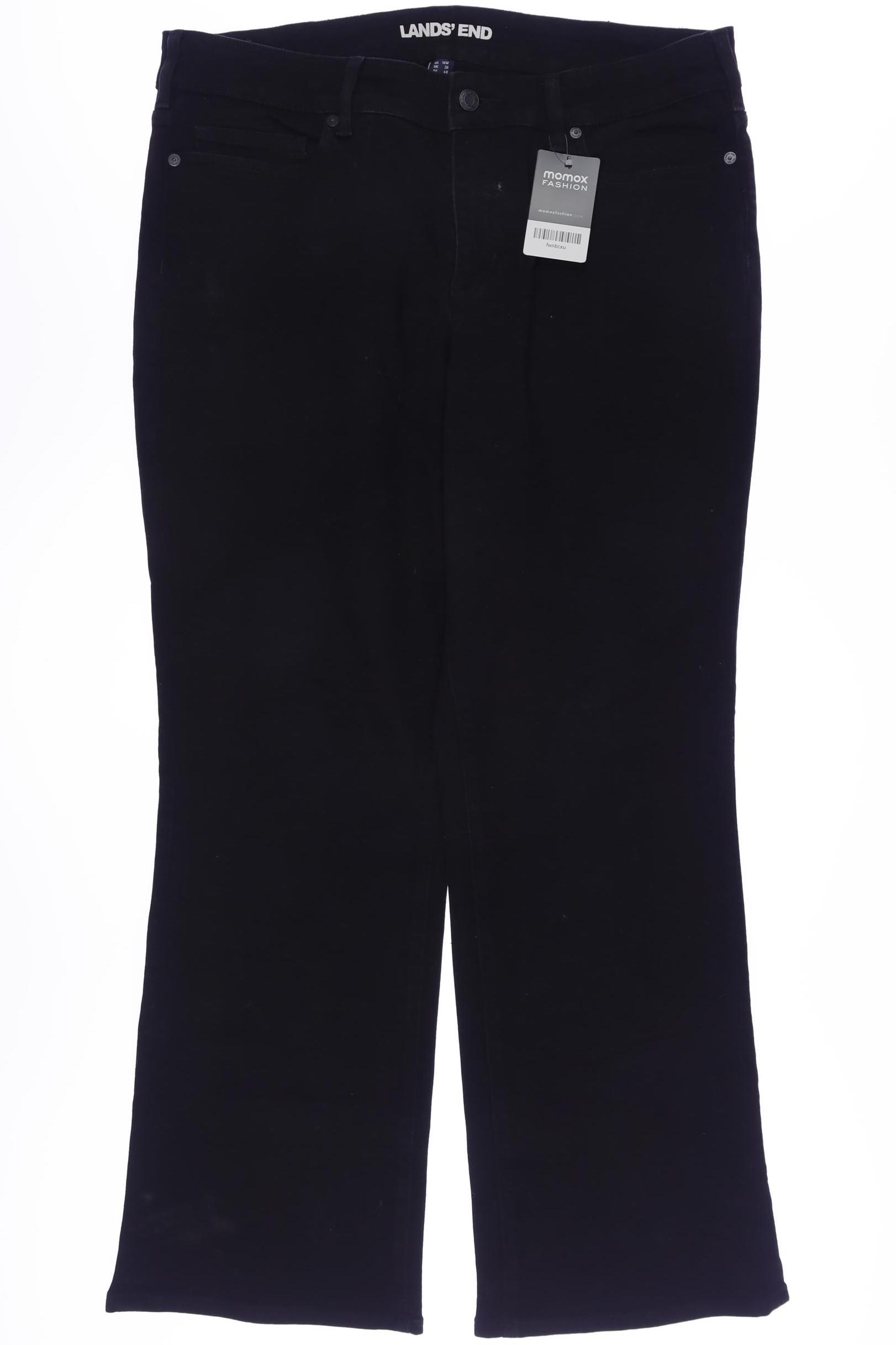 

Lands End Damen Jeans, schwarz, Gr. 48