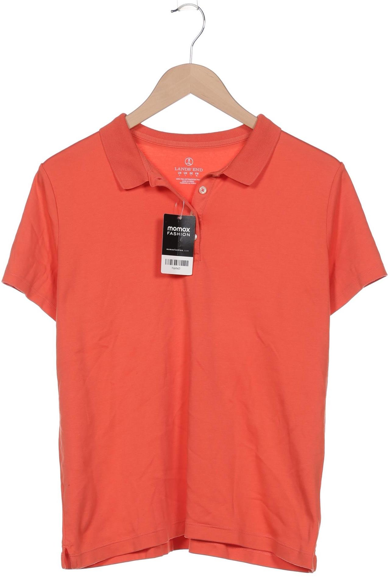 

Lands End Damen Poloshirt, rot, Gr. 42