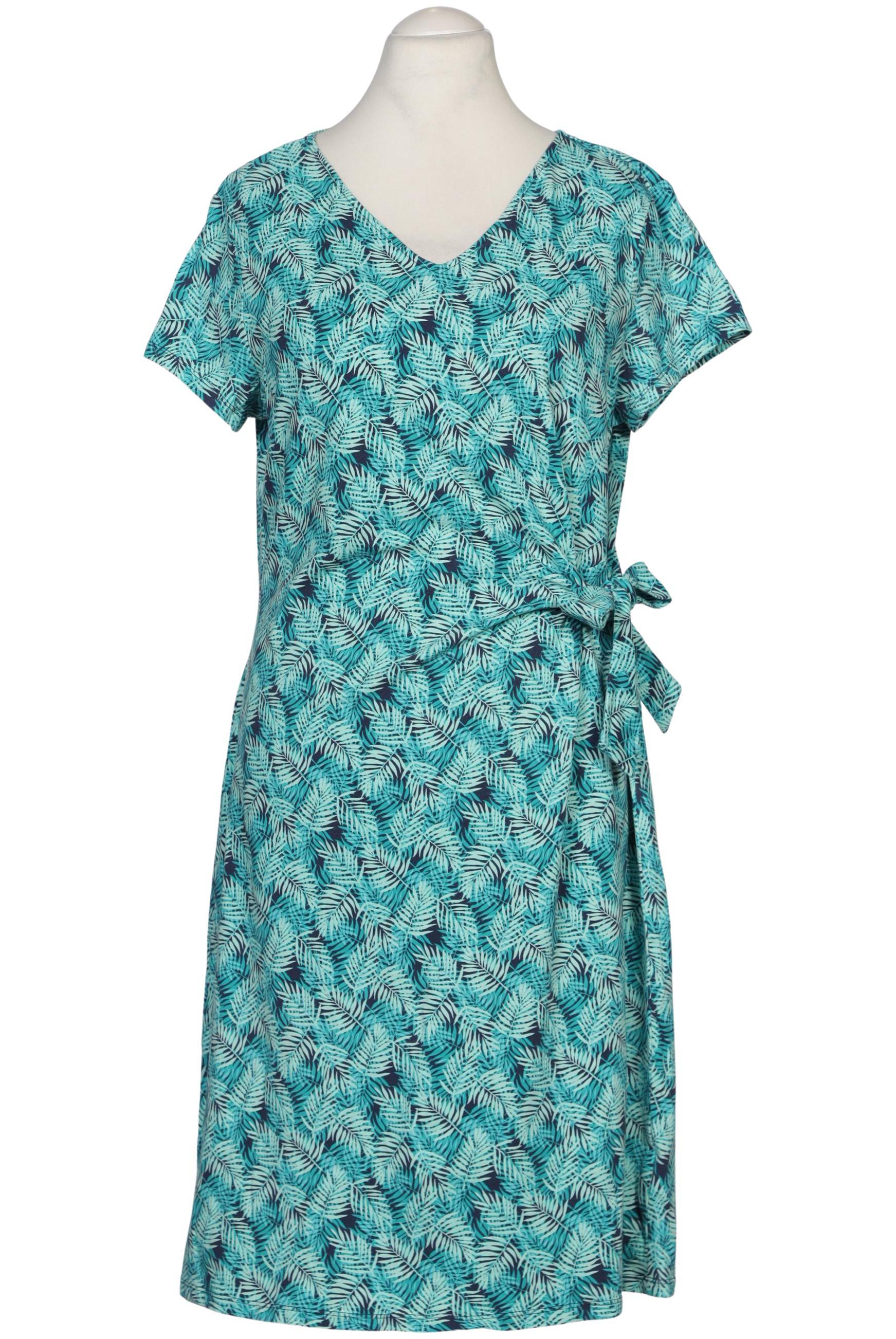 

Lands End Damen Kleid, türkis, Gr. 42