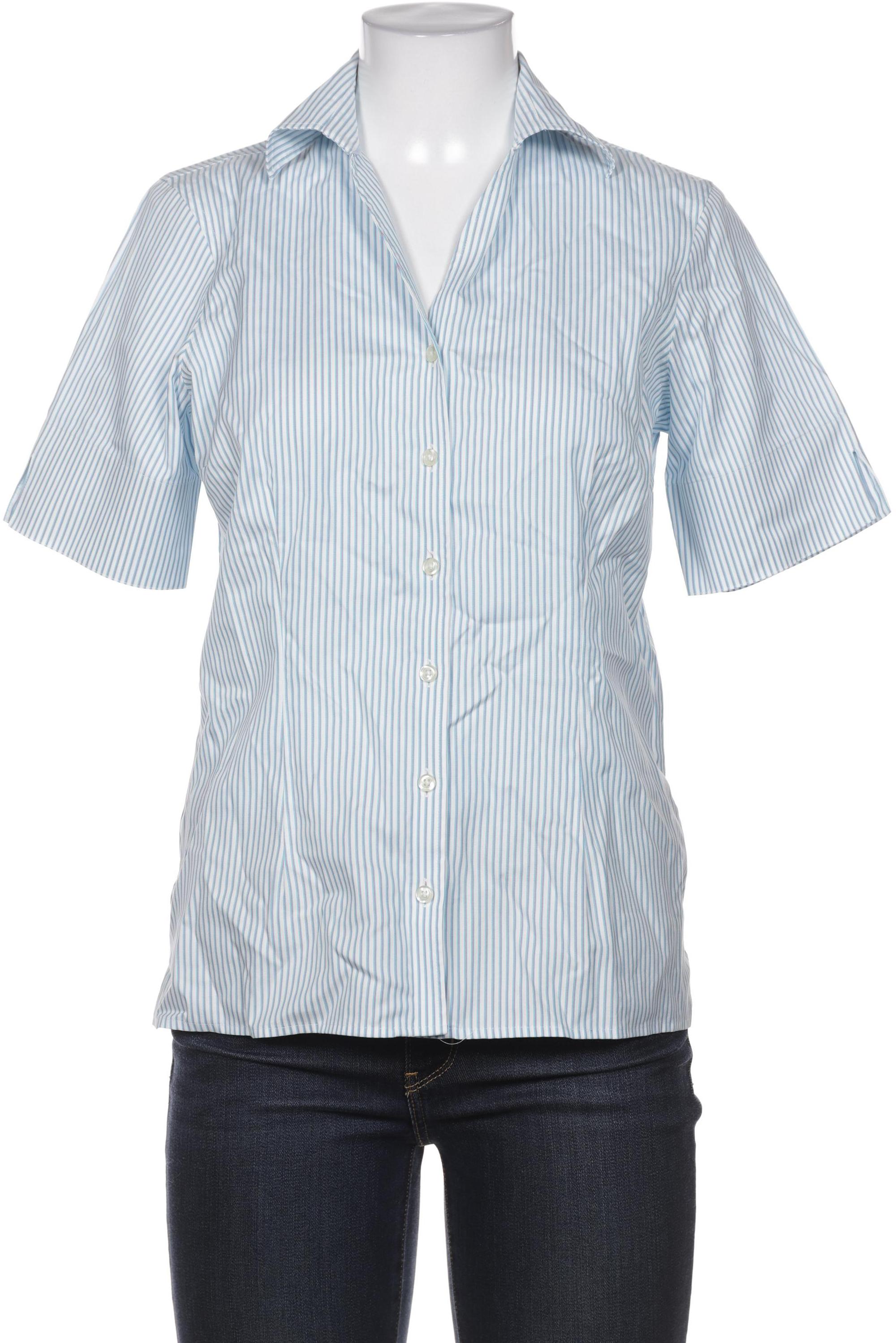 

Lands End Damen Bluse, hellblau, Gr. 8