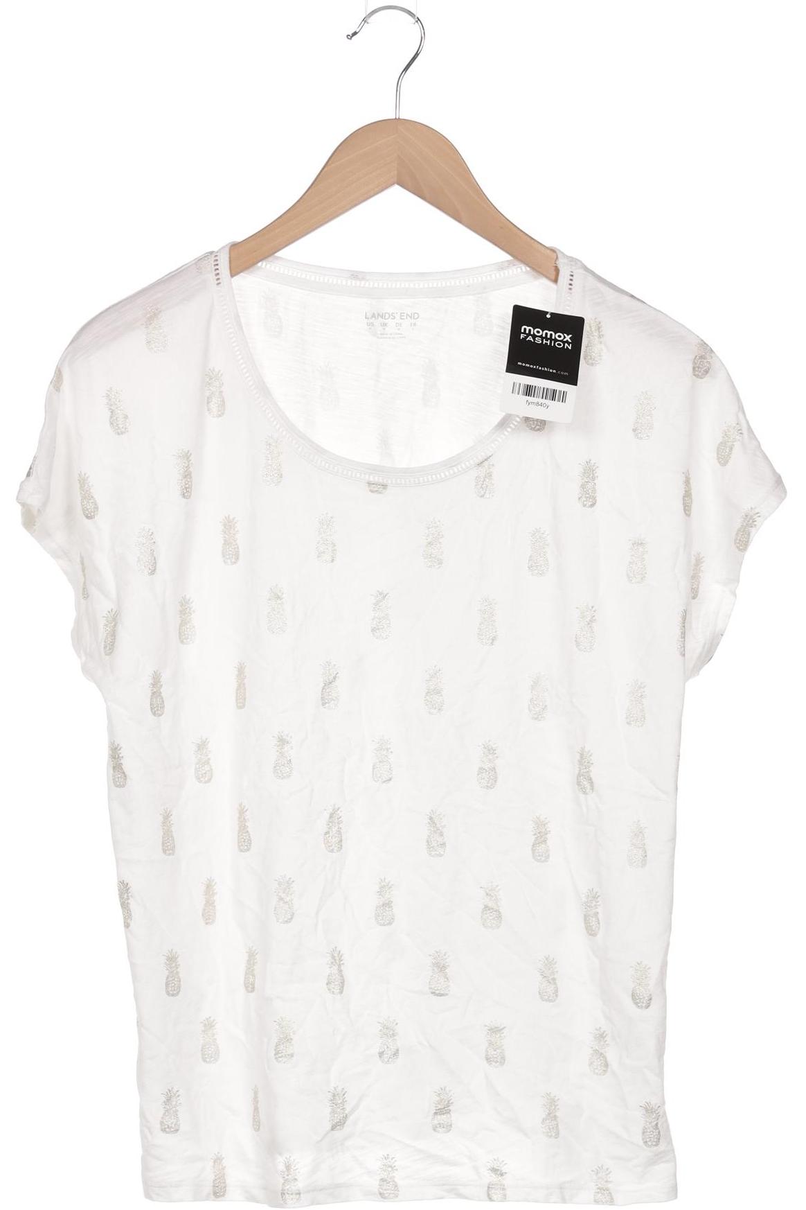 

Lands End Damen T-Shirt, weiß, Gr. 38