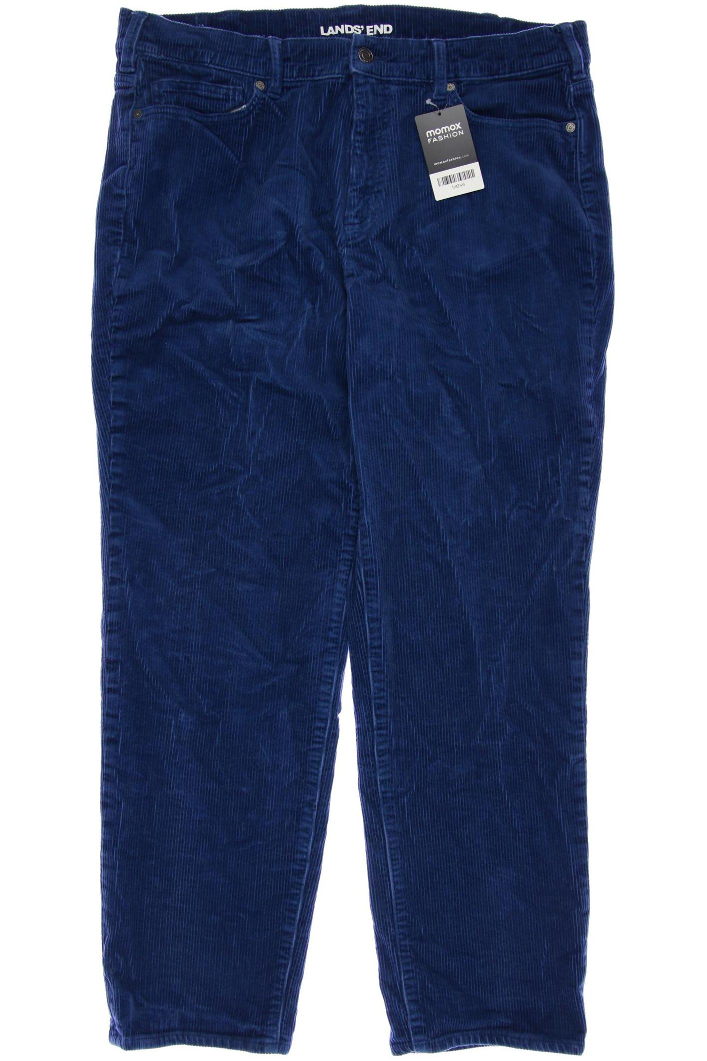 

Lands End Damen Stoffhose, blau, Gr. 48