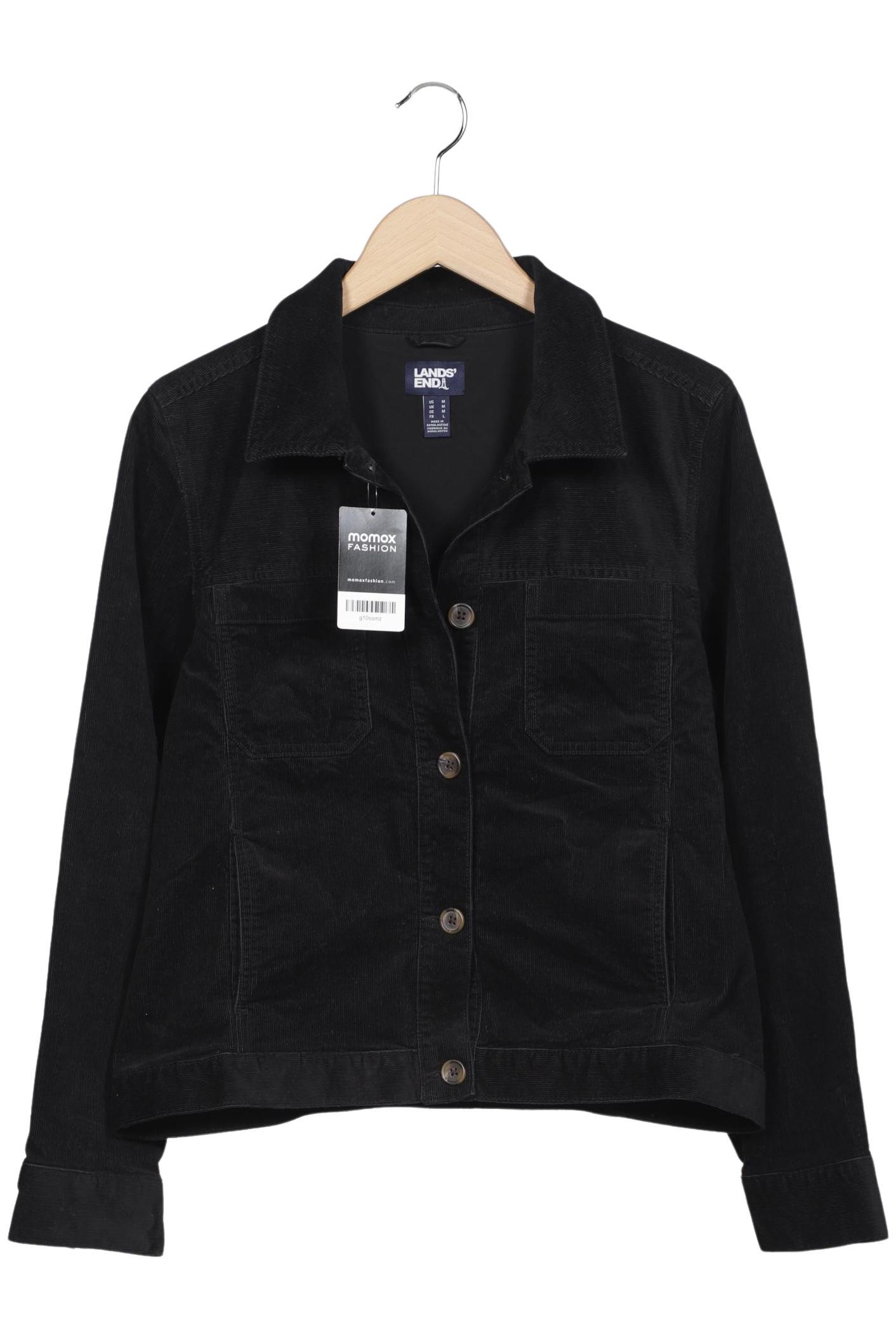 

Lands End Damen Jacke, schwarz, Gr. 38