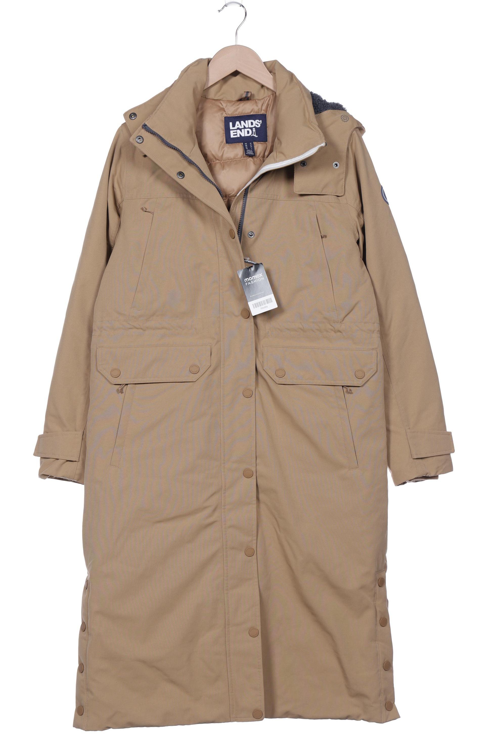 

Lands End Damen Mantel, beige, Gr. 38