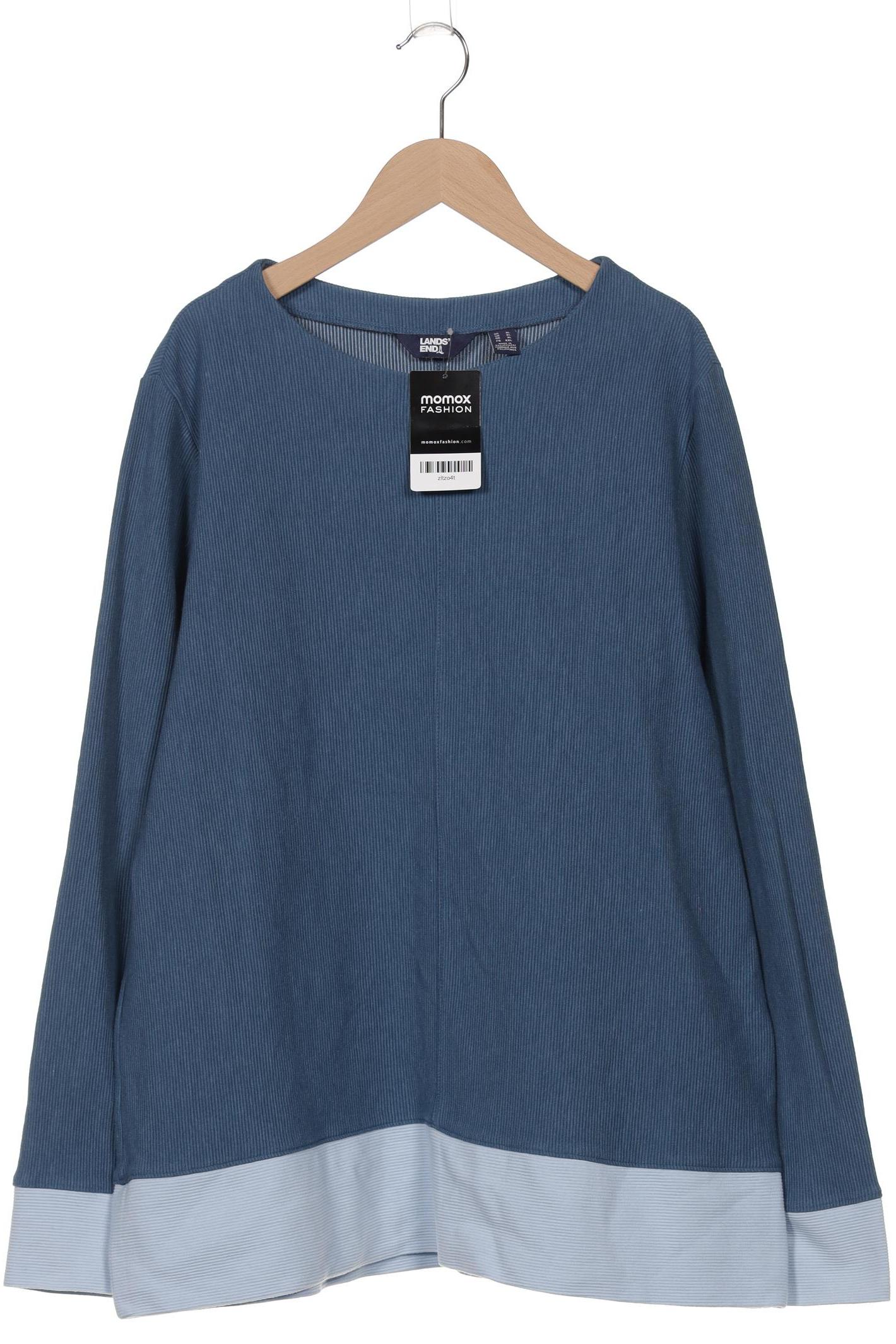 

Lands End Damen Sweatshirt, blau, Gr. 44