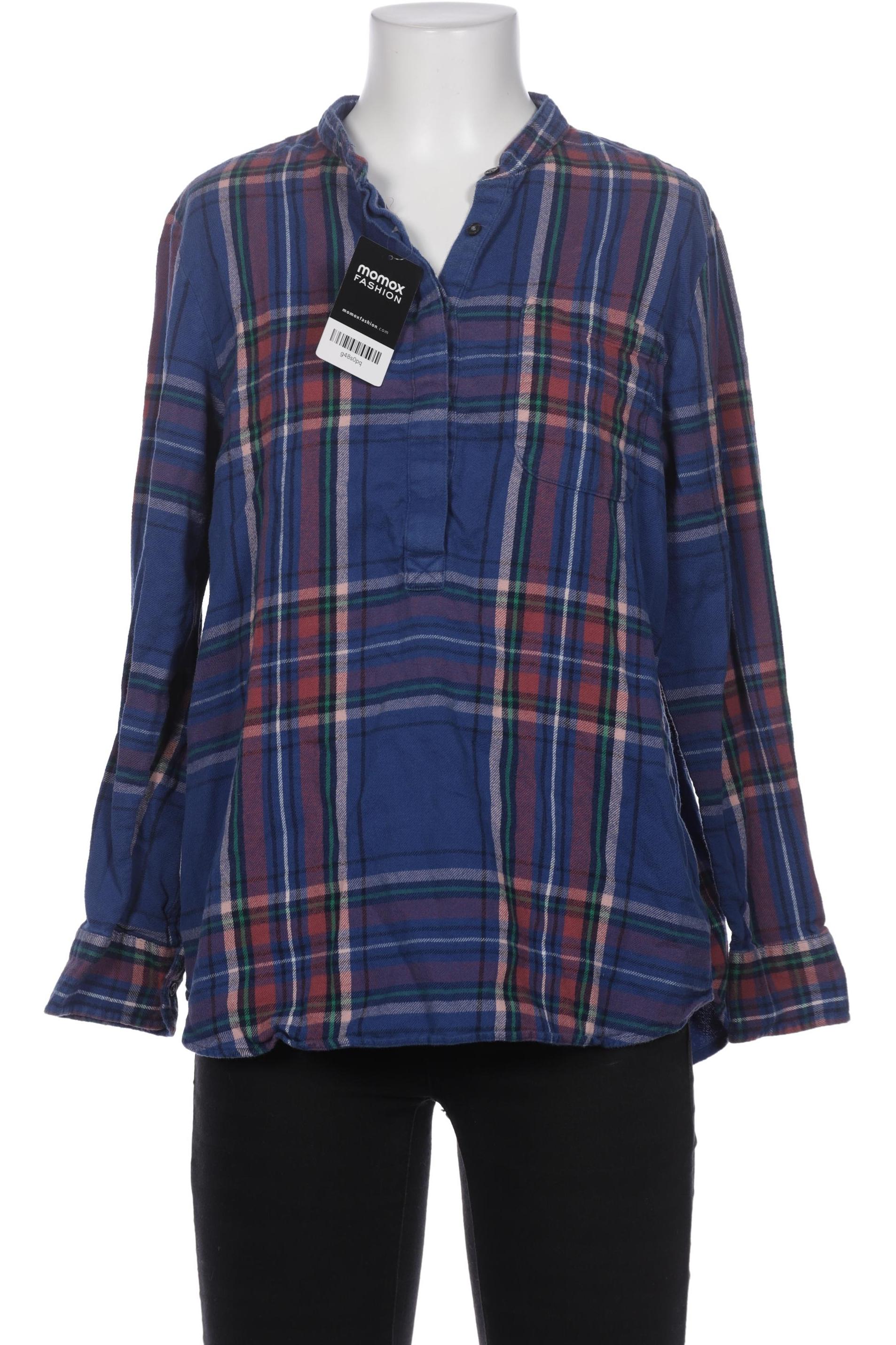 

Lands End Damen Bluse, blau, Gr. 38