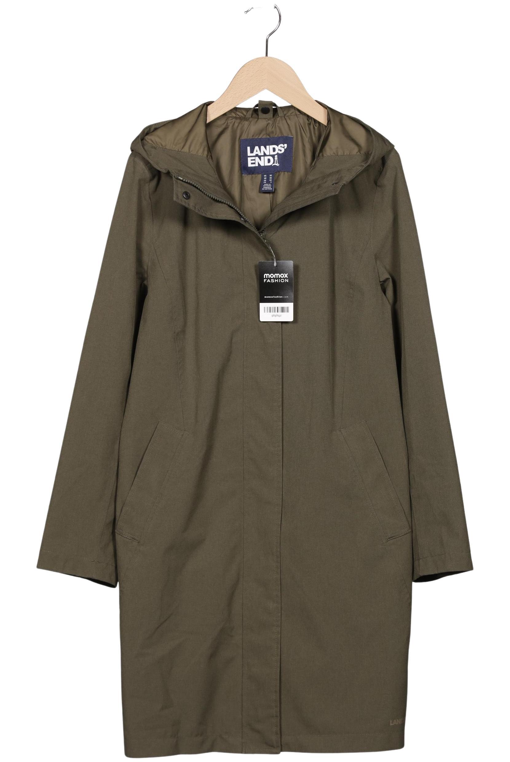 

Lands End Damen Mantel, grün, Gr. 34