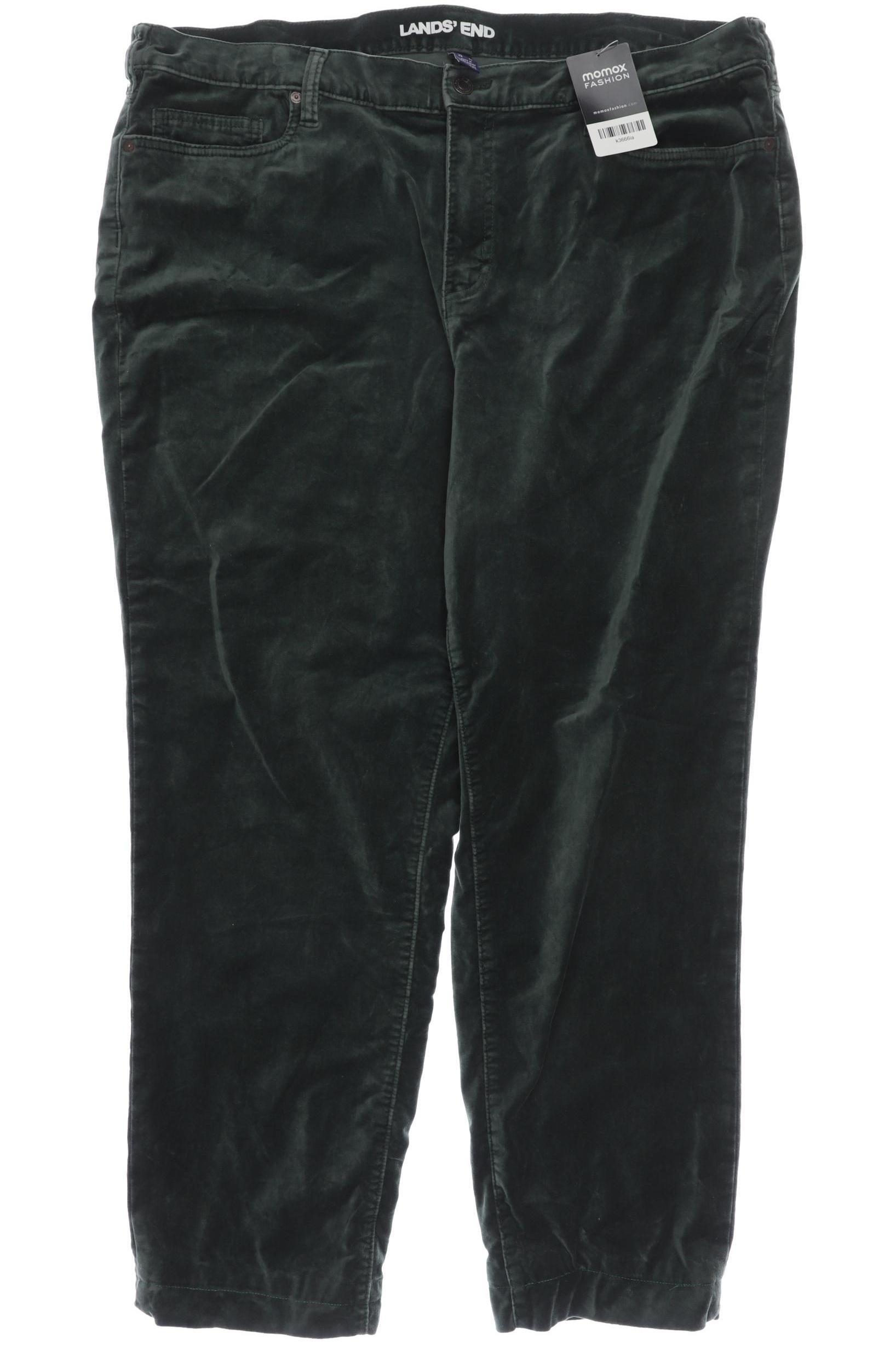 

Lands End Damen Stoffhose, grün, Gr. 50