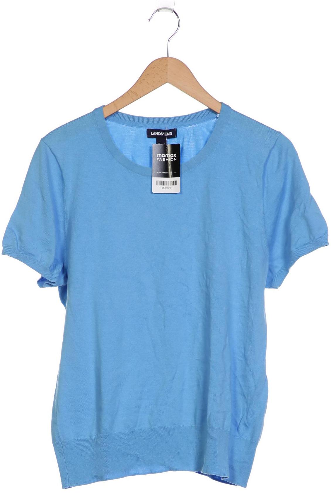 

Lands End Damen Pullover, hellblau, Gr. 42