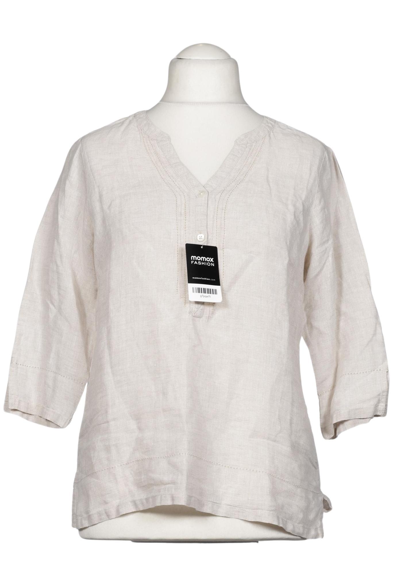 

Lands End Damen Bluse, beige, Gr. 10