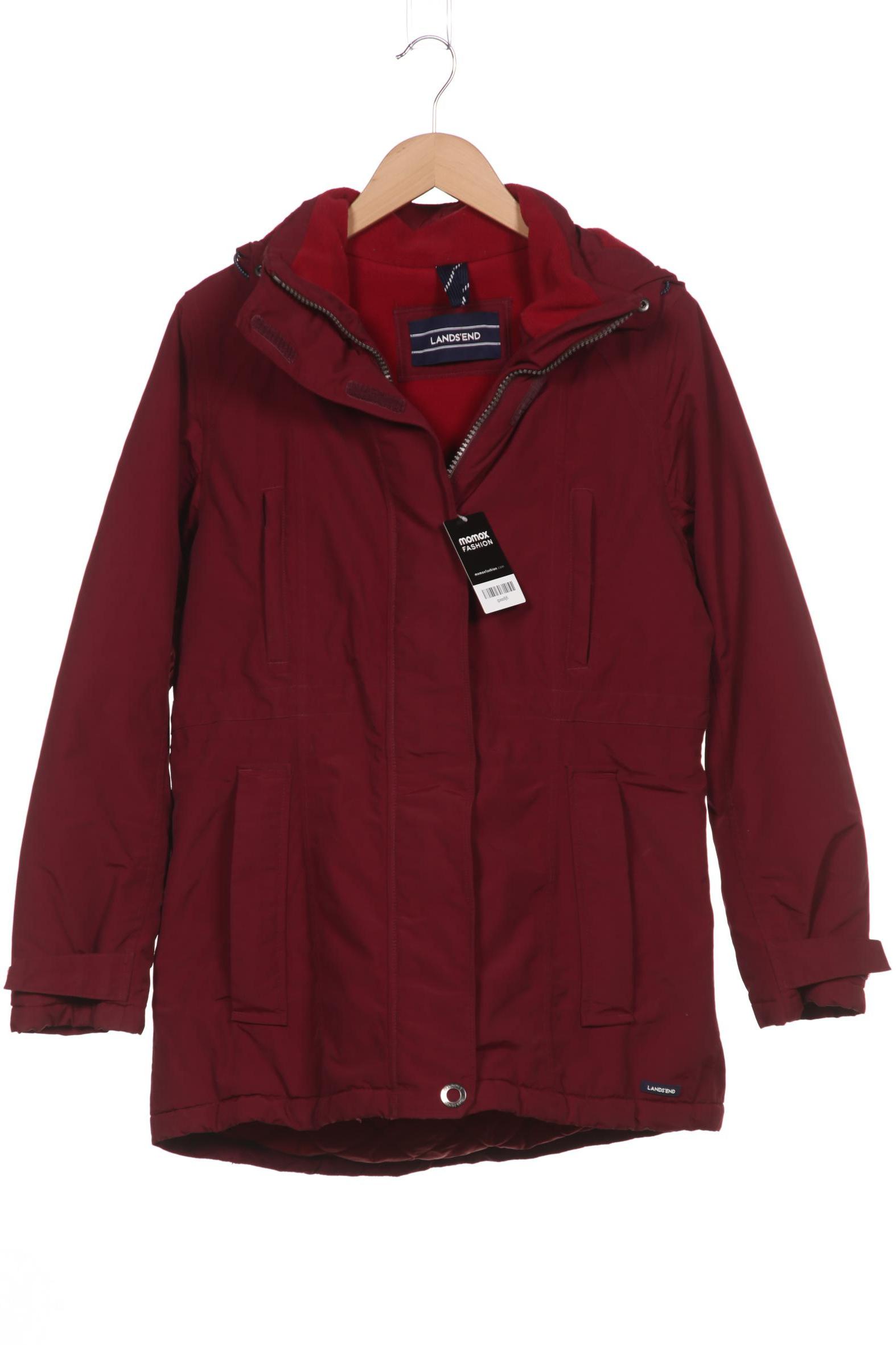 

Lands End Damen Mantel, bordeaux, Gr. 38