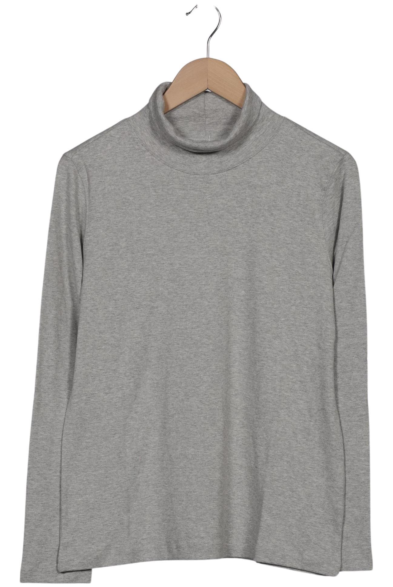 

Lands End Damen Langarmshirt, grau, Gr. 38