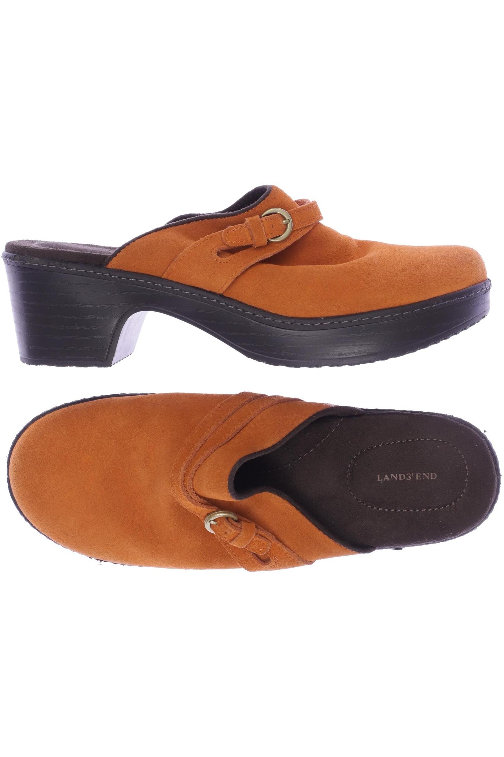 

Lands End Damen Sandale, orange, Gr. 38.5