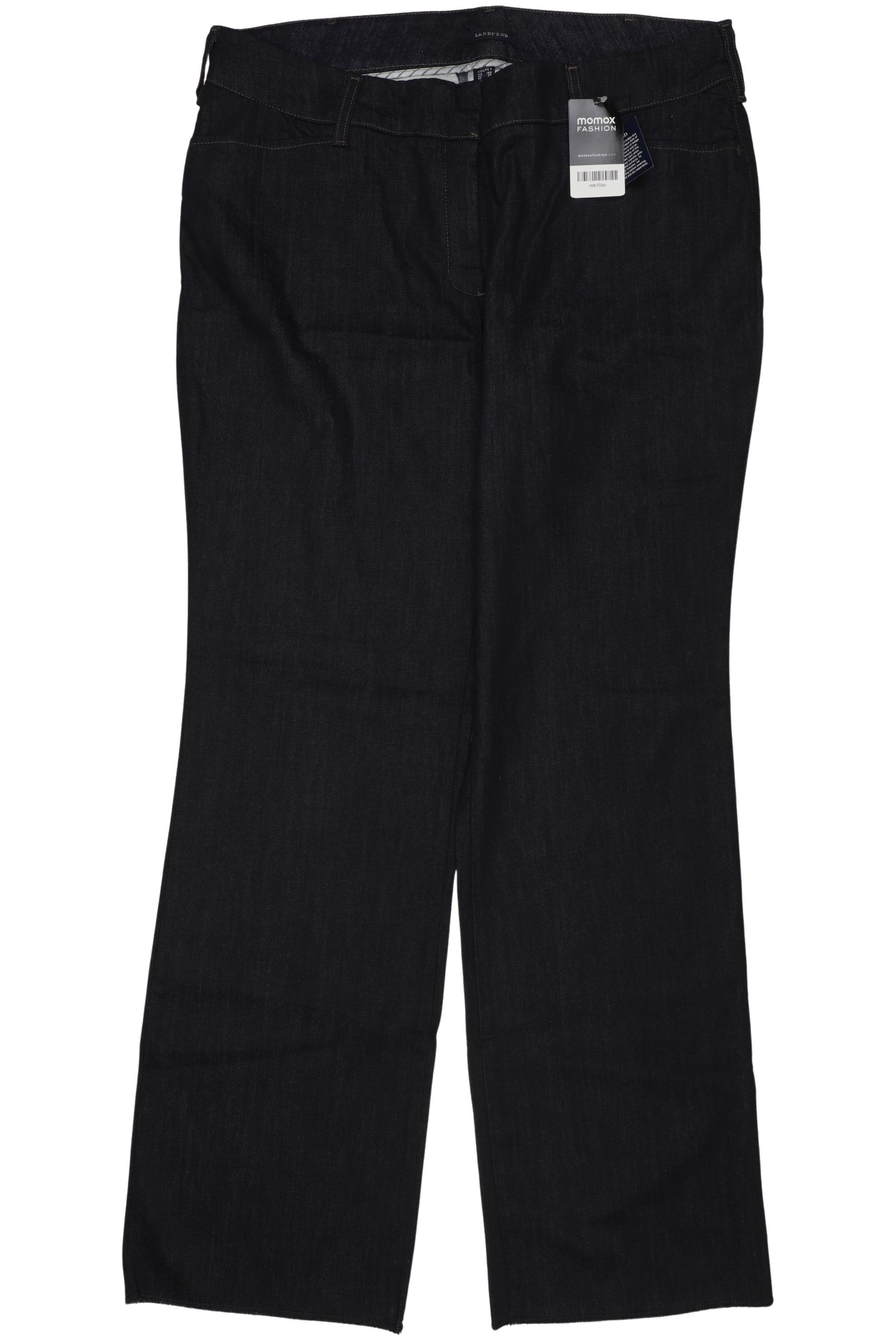 

Lands End Damen Jeans, marineblau, Gr. 50