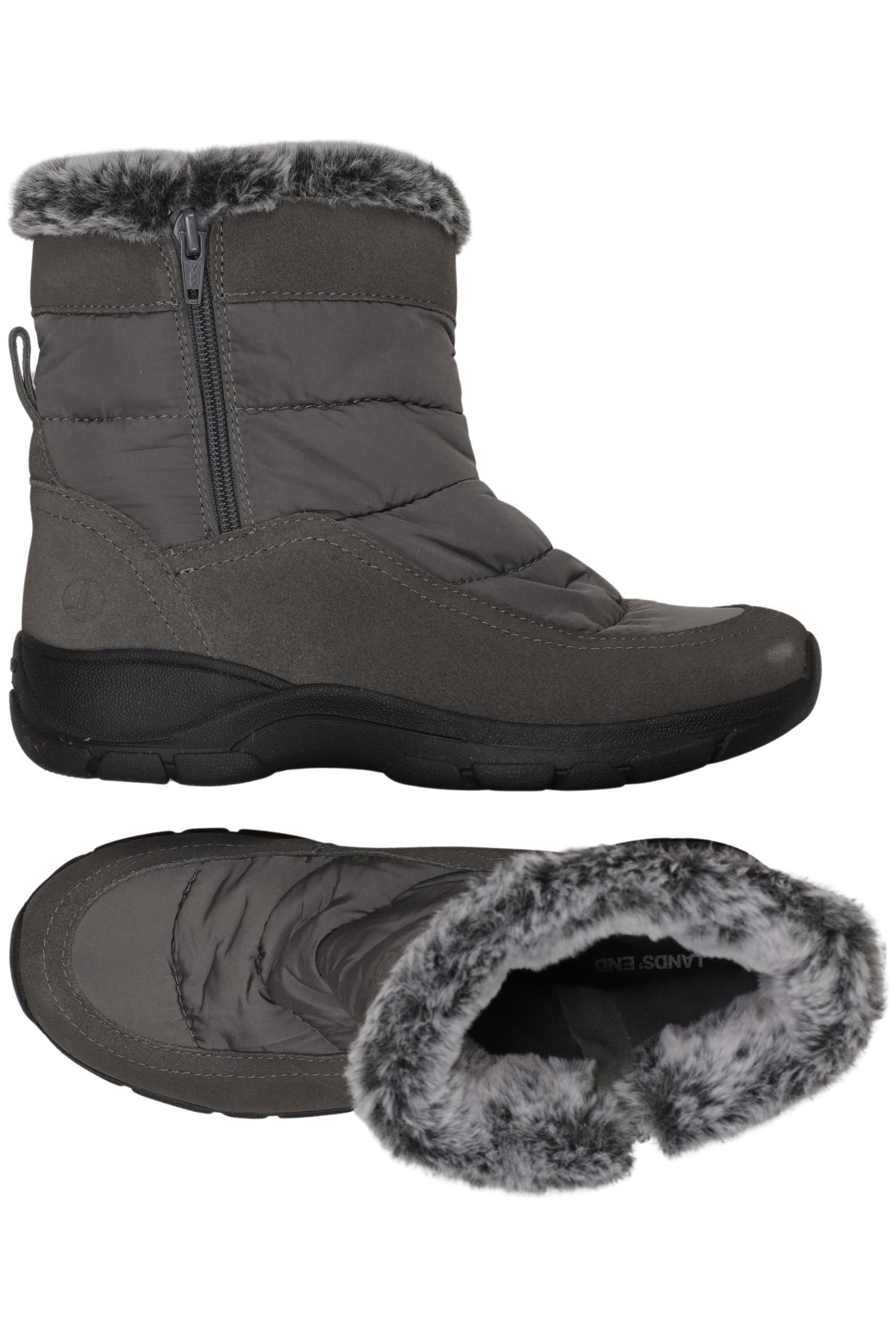 

Lands End Damen Stiefelette, grau, Gr. 37.5