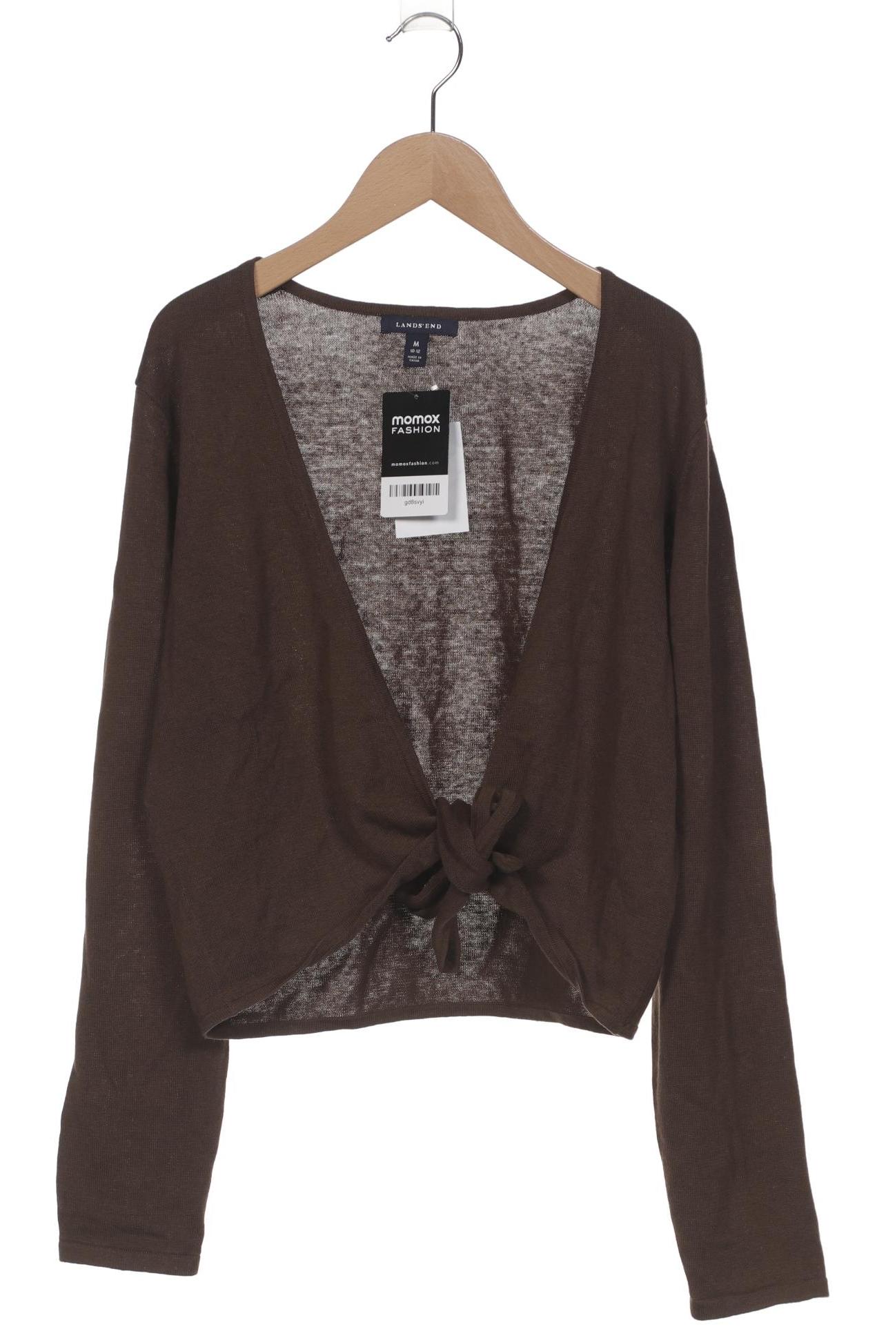 

Lands End Damen Strickjacke, braun, Gr. 38