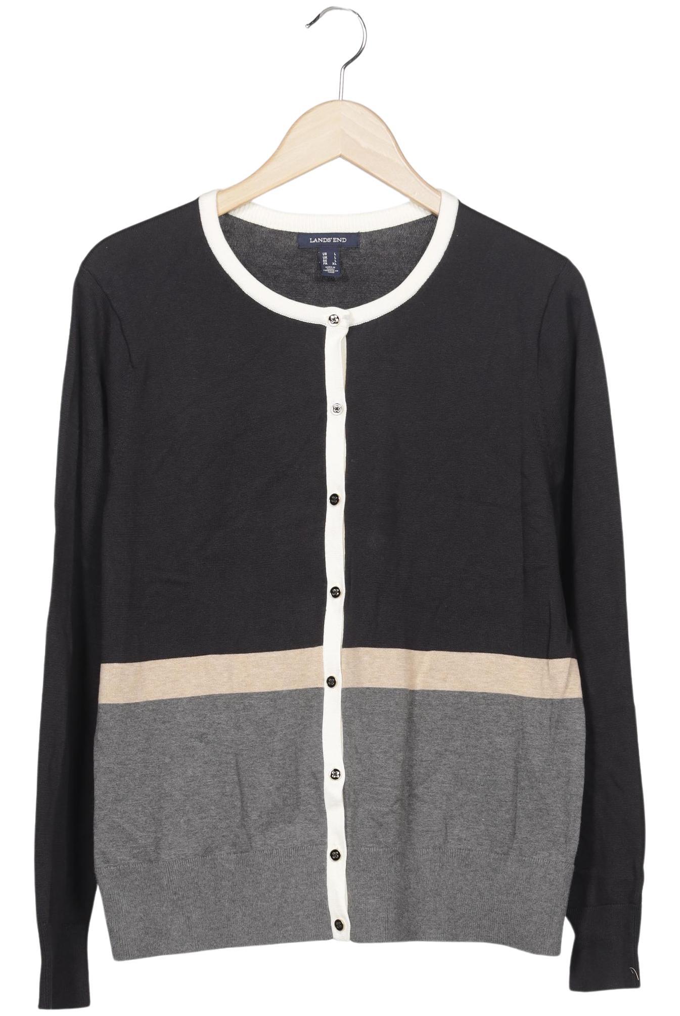 

Lands End Damen Strickjacke, mehrfarbig, Gr. 42