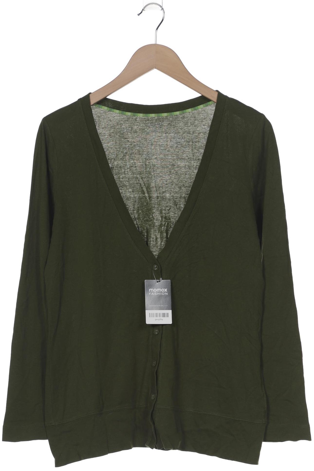 

Lands End Damen Strickjacke, grün, Gr. 42