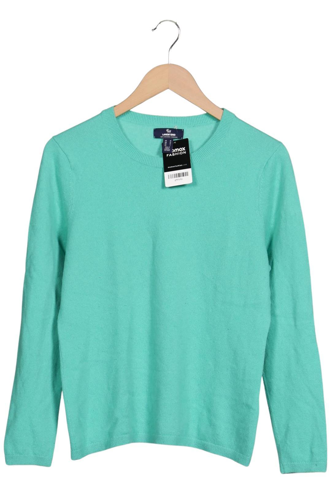 

Lands End Damen Pullover, türkis, Gr. 38