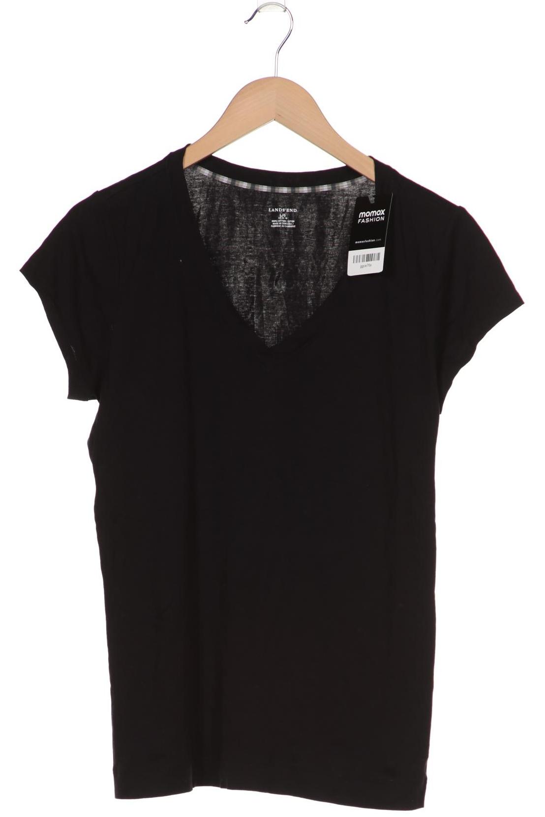 

Lands´End Damen T-Shirt, schwarz