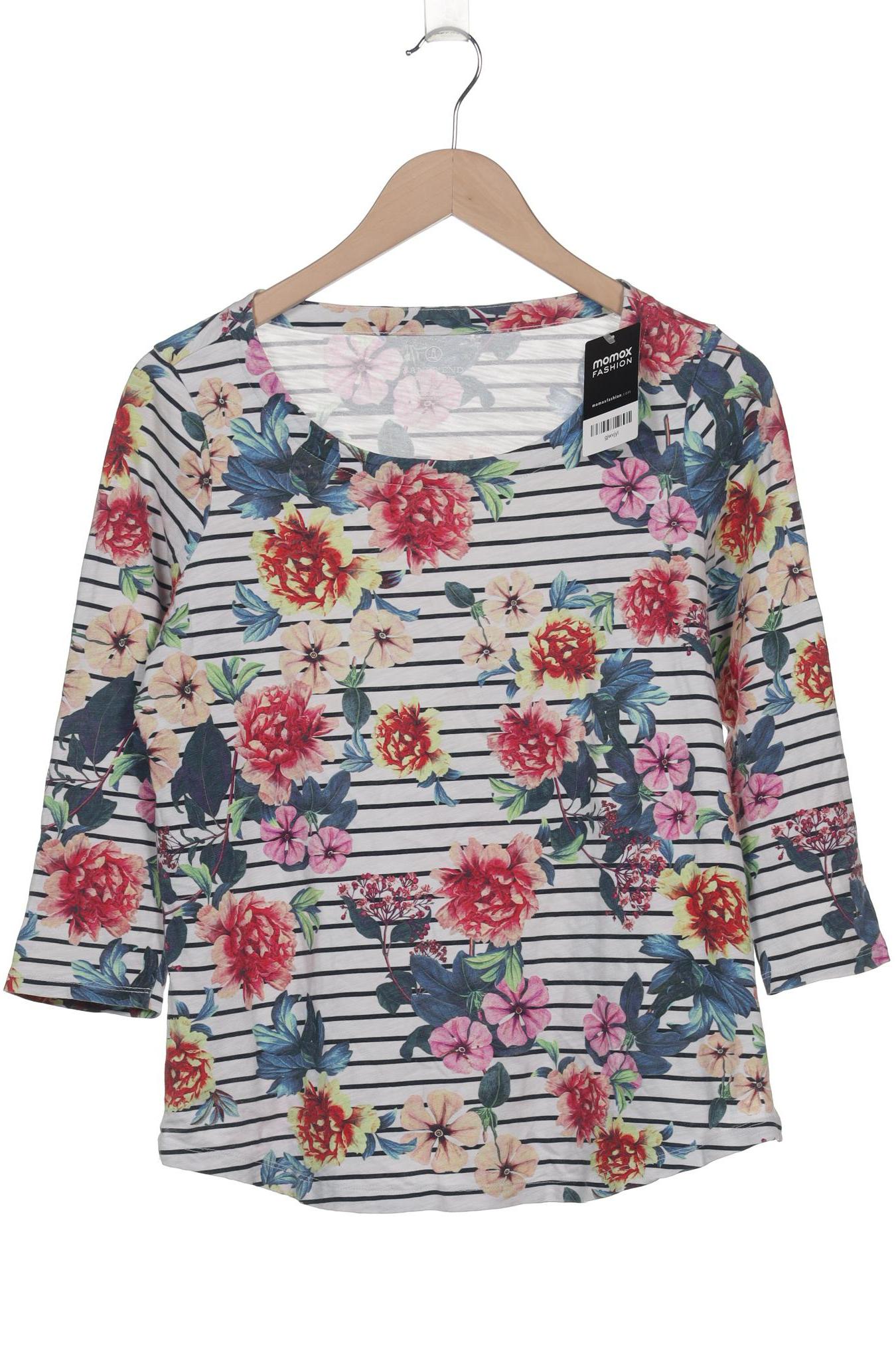 

Lands End Damen Langarmshirt, blau, Gr. 38