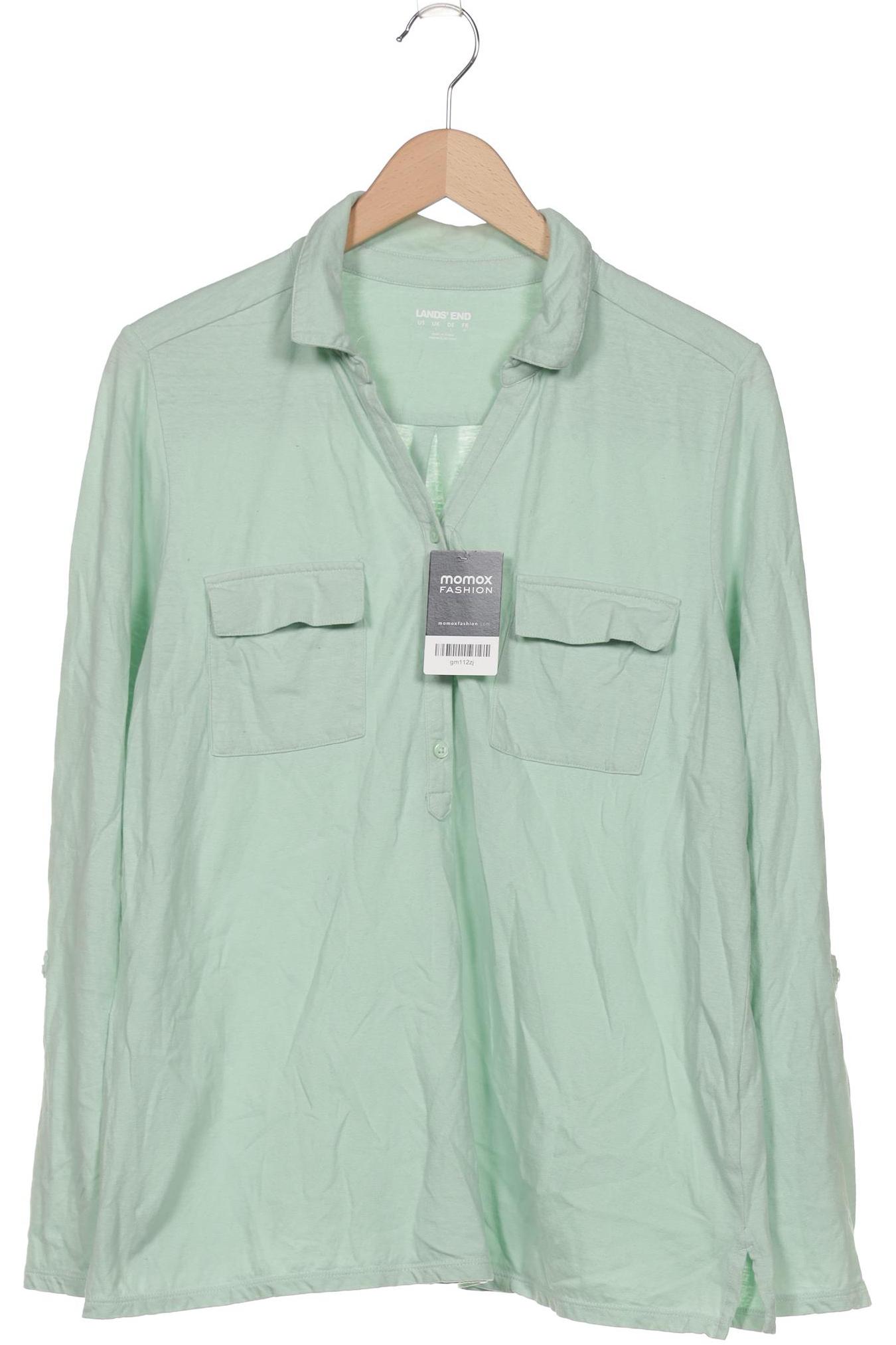 

Lands End Damen Poloshirt, hellgrün, Gr. 42