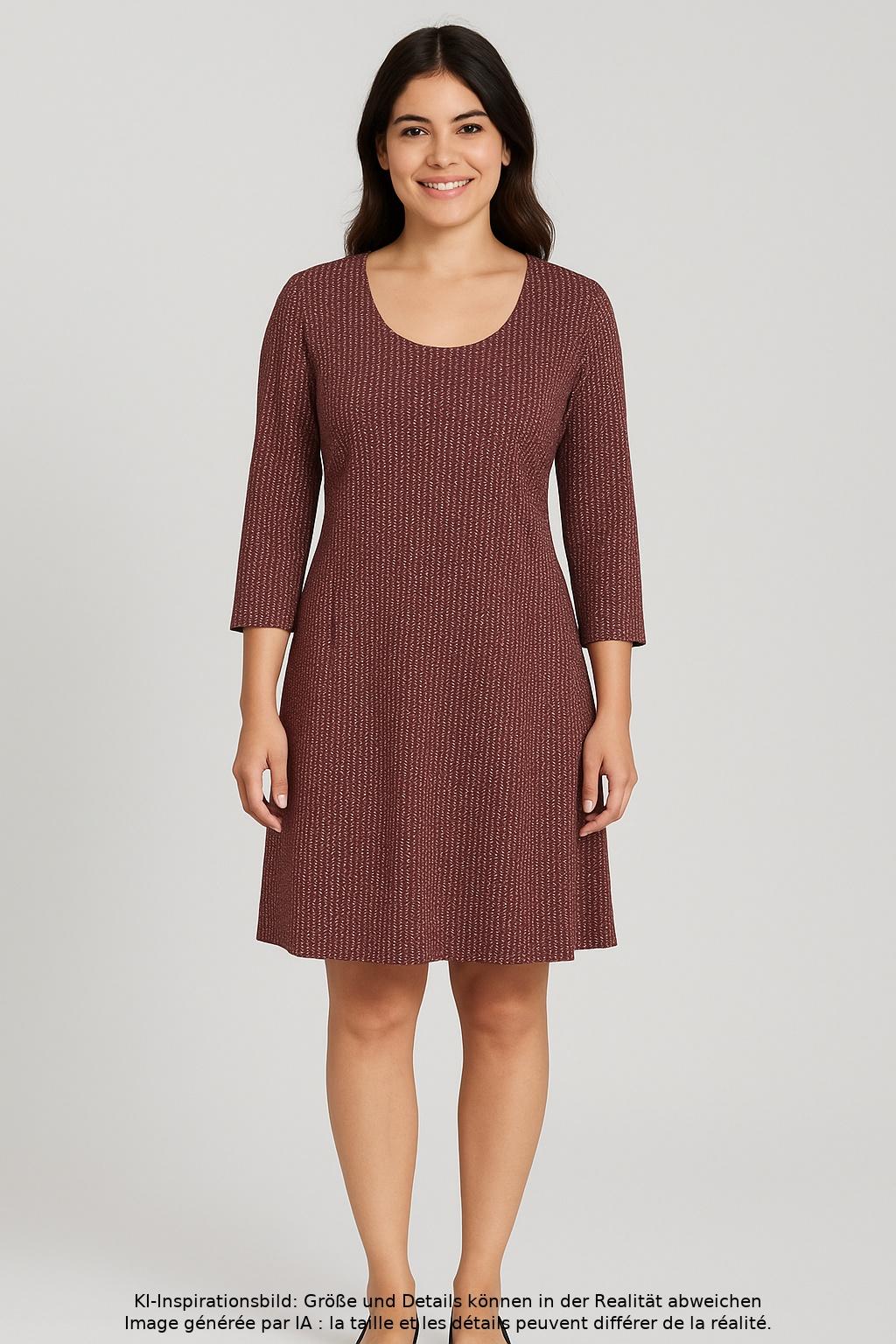 

Lands End Damen Kleid, rot, Gr. 42