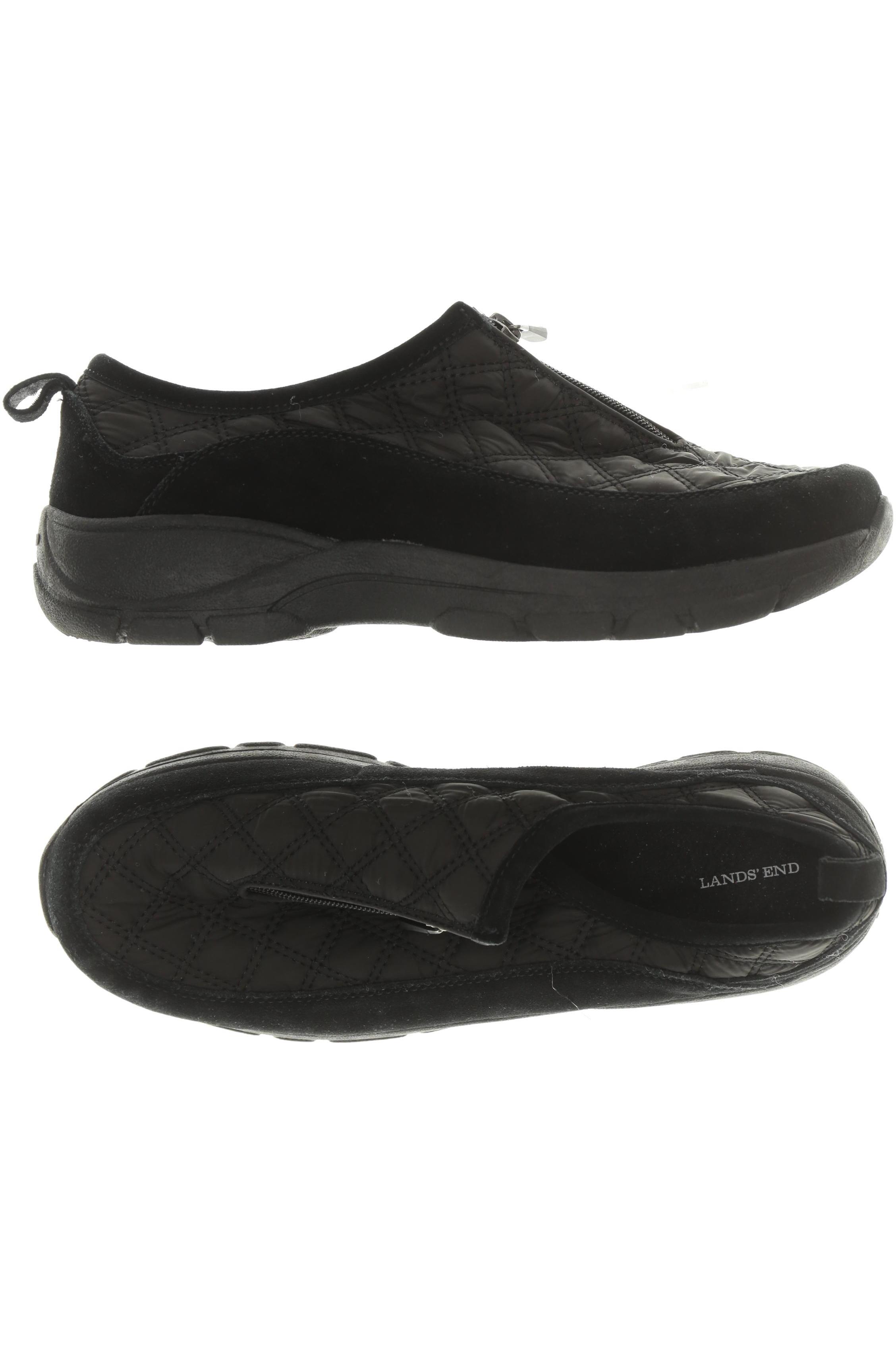 

Lands End Damen Halbschuh, schwarz, Gr. 42.5